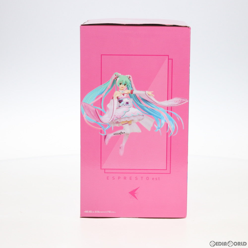 【中古即納】[FIG] 初音ミクレーシングVer. ESPRESTO est-Dress Hair-レーシングミク2019 晴着Ver. 初音ミク GTプロジェクト フィギュア プライズ(82234) バンプレスト(20200731)