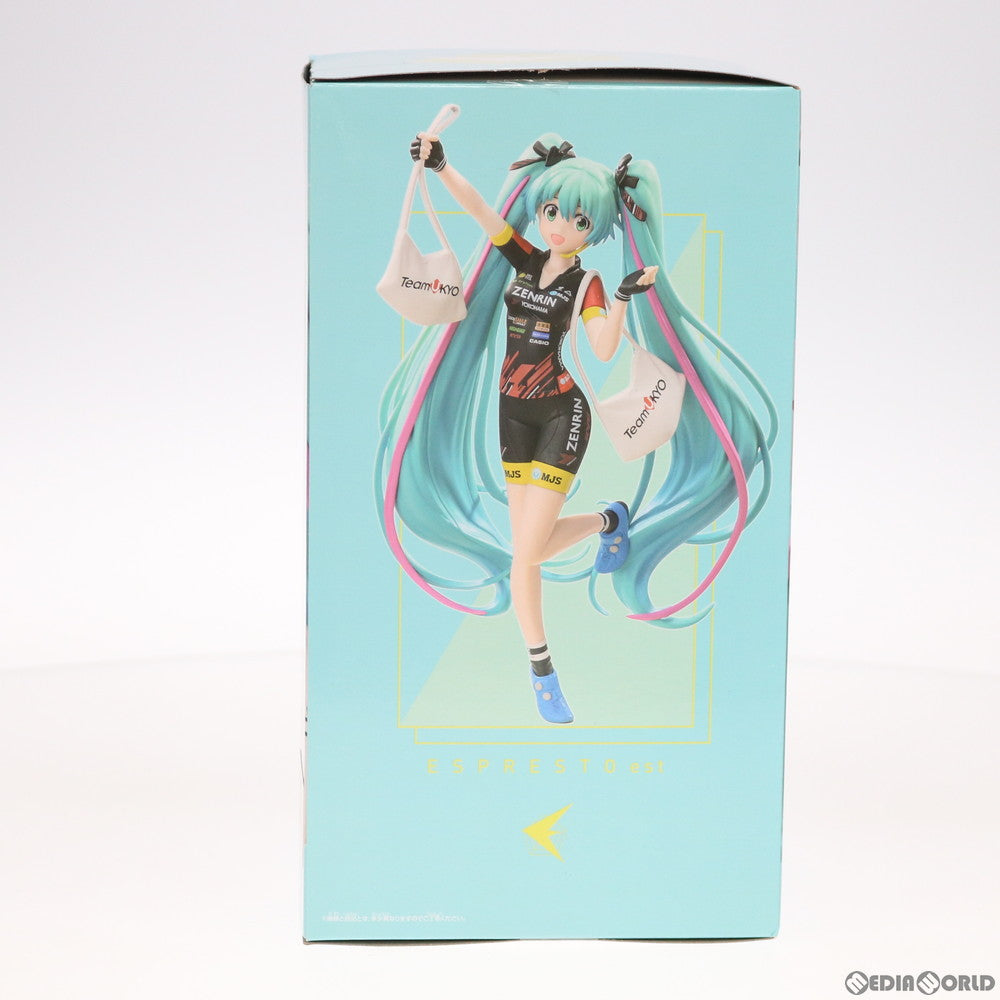 【中古即納】[FIG]初音ミクレーシングVer. ESPRESTO est-Print&Hair-レーシングミク2019 TeamUKYO応援Ver.  初音ミク GTプロジェクト フィギュア プライズ バンプレスト(20200320)