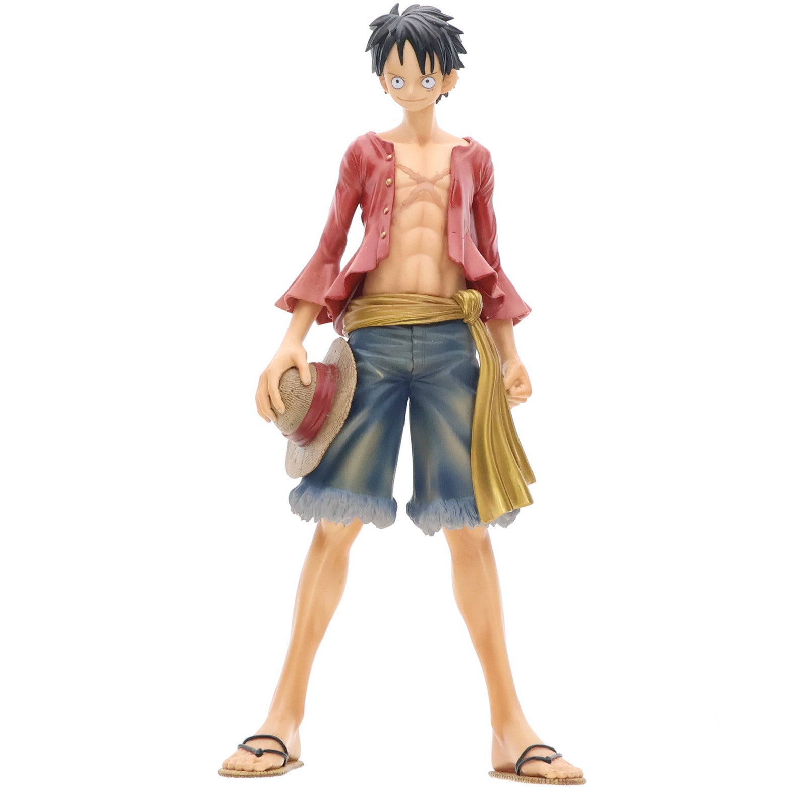 【中古即納】[FIG]モンキー・D・ルフィ ワンピース MASTER STARS PIECE REVIVAL ONE PIECE フィギュア プライズ(49398) バンプレスト(20150120)