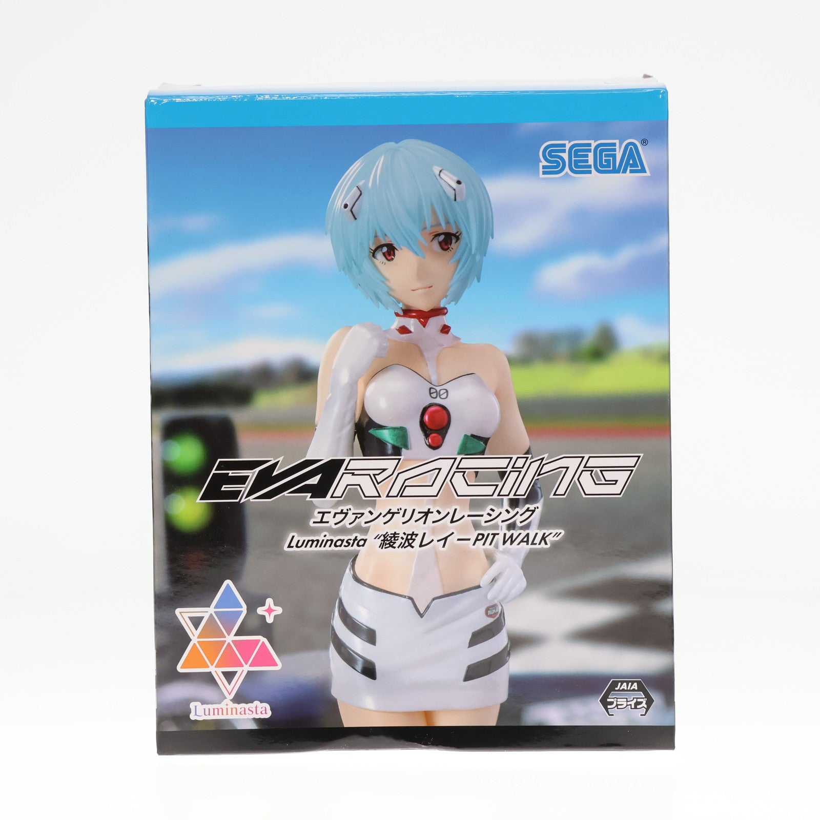 【中古即納】[FIG] 綾波レイ エヴァンゲリオンレーシング Luminasta『綾波レイ-PIT WALK』 フィギュア プライズ(1104405) セガ(20240120)