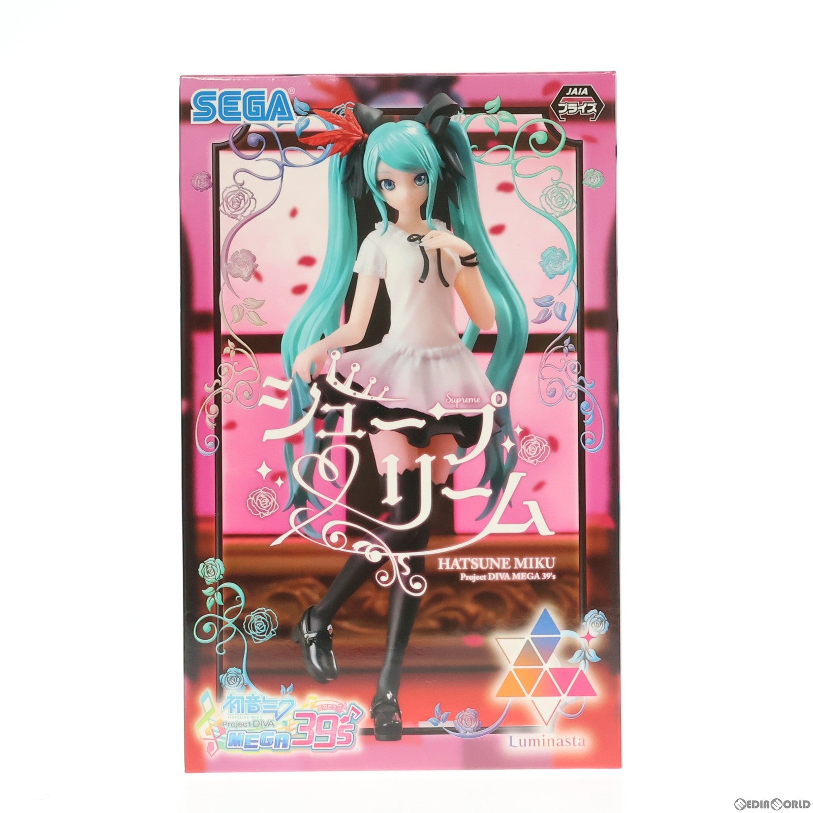 【中古即納】[FIG] 初音ミク-シュープリーム 初音ミクProject DIVA MEGA 39 s Luminasta フィギュア プライズ(1102734) セガ(20230731)