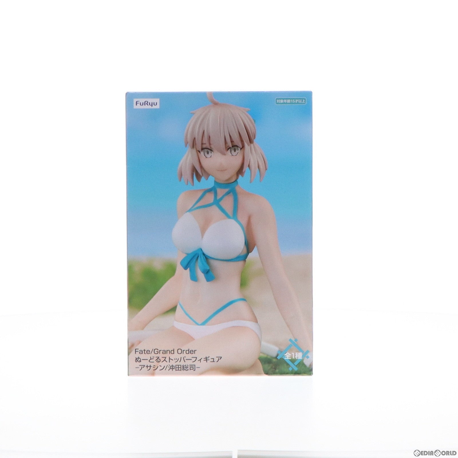 【中古即納】[FIG]アサシン/沖田総司(おきたそうじ) Fate/Grand Order(フェイト/グランドオーダー) ぬーどるストッパーフィギュア-アサシン/沖田総司- プライズ(AMU-PRZ14005) フリュー(20221231)