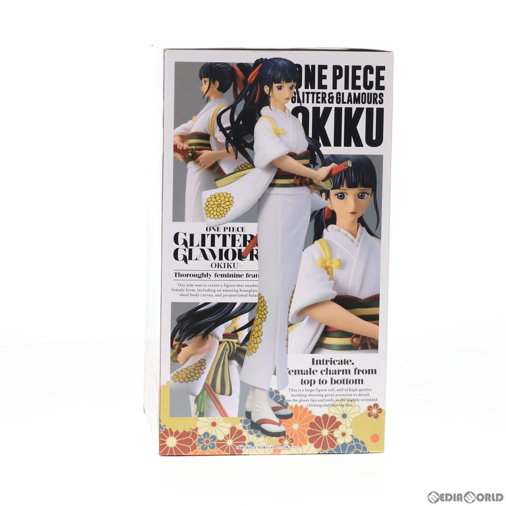 【中古即納】[FIG] B.お菊(白) ワンピース GLITTER GLAMOURS-OKIKU- ONE PIECE フィギュア プライズ(39845) バンプレスト(20191120)