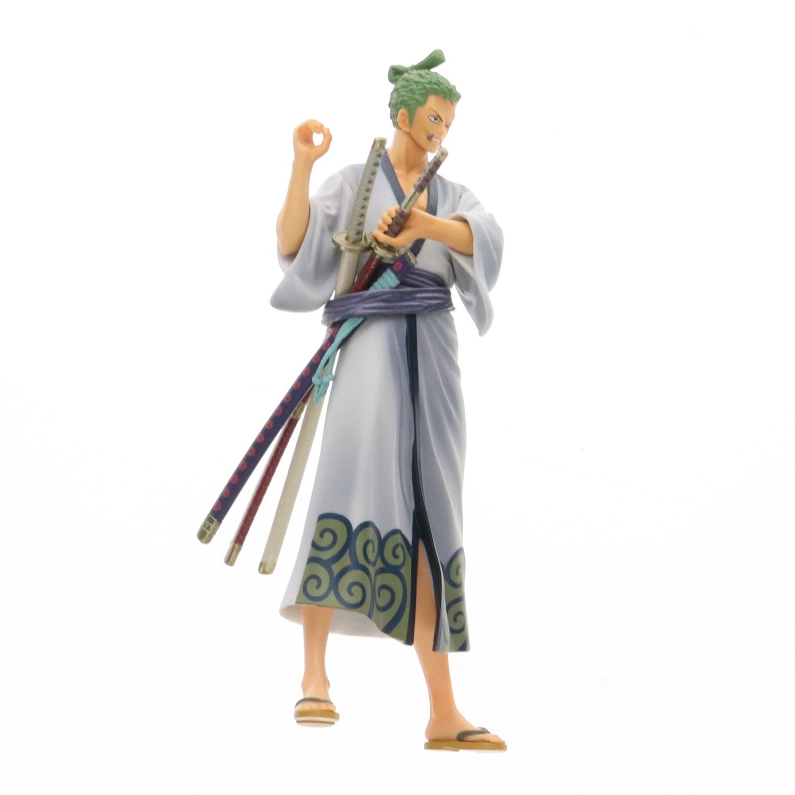 【中古即納】[FIG]ゾロ十郎(ロロノア・ゾロ) ワンピース DXF～THE GRANDLINE MEN～ワノ国 vol.2 ONE PIECE フィギュア プライズ バンプレスト(20191110)