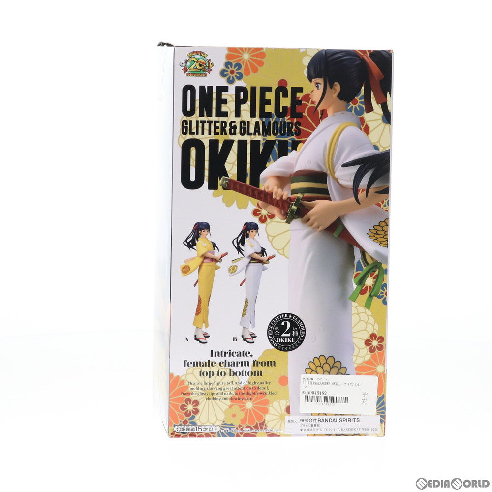 【中古即納】[FIG] B.お菊(白) ワンピース GLITTER GLAMOURS-OKIKU- ONE PIECE フィギュア プライズ(39845) バンプレスト(20191120)