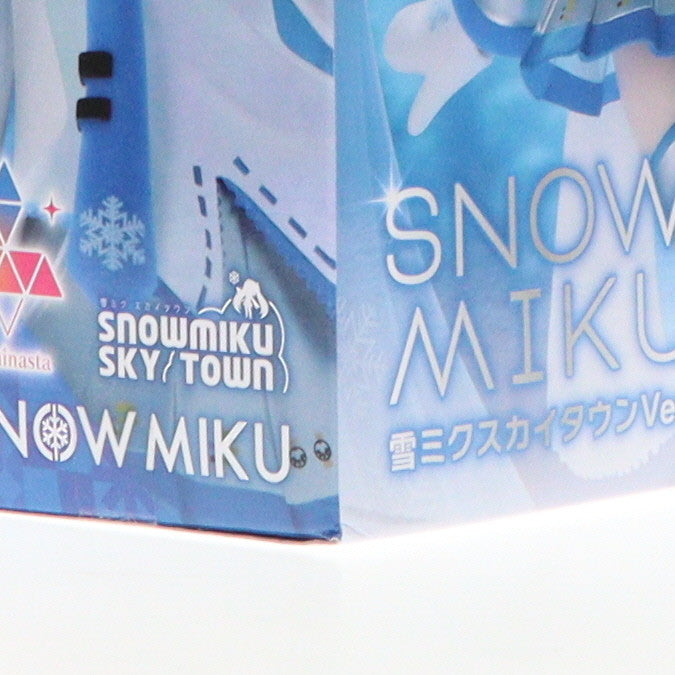 【中古即納】[FIG] 雪ミク キャラクター・ボーカル・シリーズ01 初音ミク Luminasta『SNOW MIKU』〜雪ミクスカイタウンVer.〜 フィギュア プライズ(1107799) セガ(20240131)