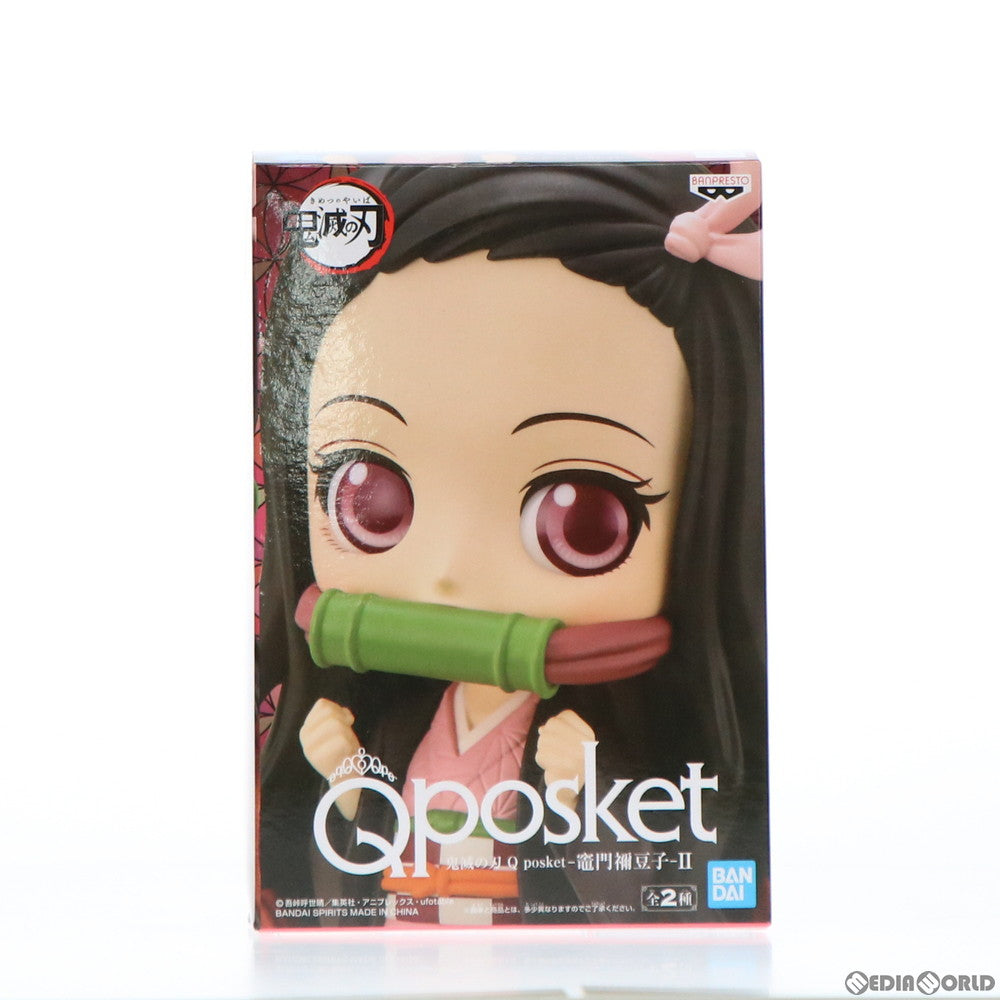 【中古即納】[FIG]竈門禰豆子(かまどねずこ)(Aノーマルカラー) 鬼滅の刃 Q posket-竈門禰豆子- II フィギュア プライズ(2569007) バンプレスト(20211231)