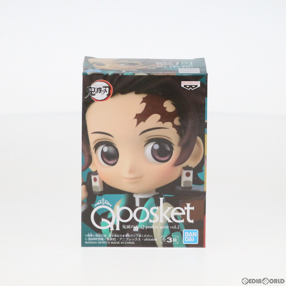 【中古即納】[FIG]竈門炭治郎(かまどたんじろう) 鬼滅の刃 Q posket petit vol.2 フィギュア プライズ(39690) バンプレスト(20190920)