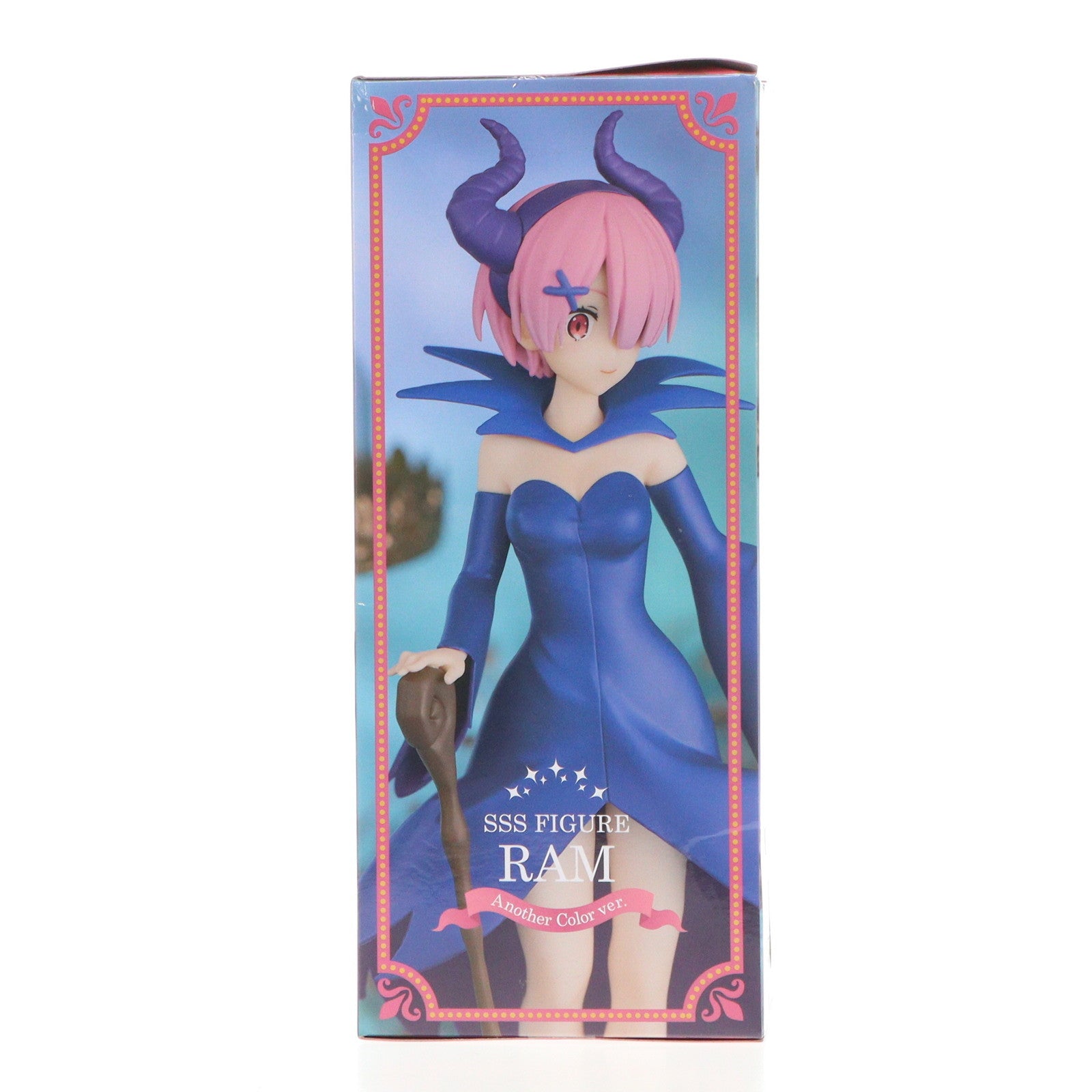 【中古即納】[FIG] ラウンドワン限定 ラム Re:ゼロから始める異世界生活 SSSフィギュア-童話シリーズ・ラム・眠り姫 アナザーカラーver.- プライズ フリュー(20240731)