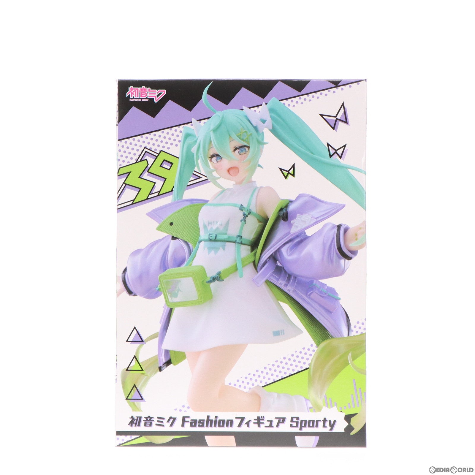 【中古即納】[FIG] 初音ミク Fashion フィギュア Sporty キャラクター・ボーカル・シリーズ01 初音ミク プライズ(451696100) タイトー(20240120)