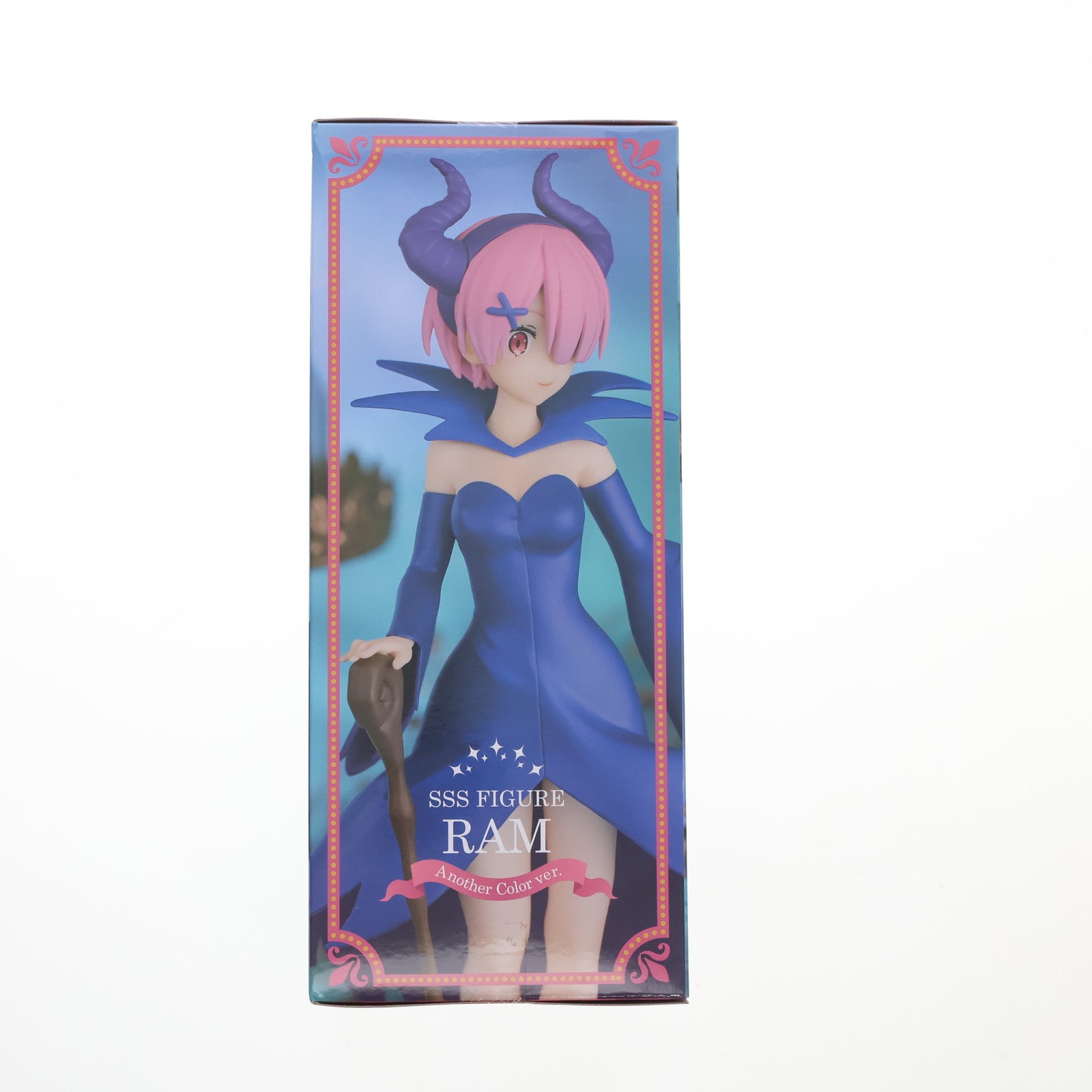 【中古即納】[FIG] ラウンドワン限定 ラム Re:ゼロから始める異世界生活 SSSフィギュア-童話シリーズ・ラム・眠り姫 アナザーカラーver.- プライズ フリュー(20240731)