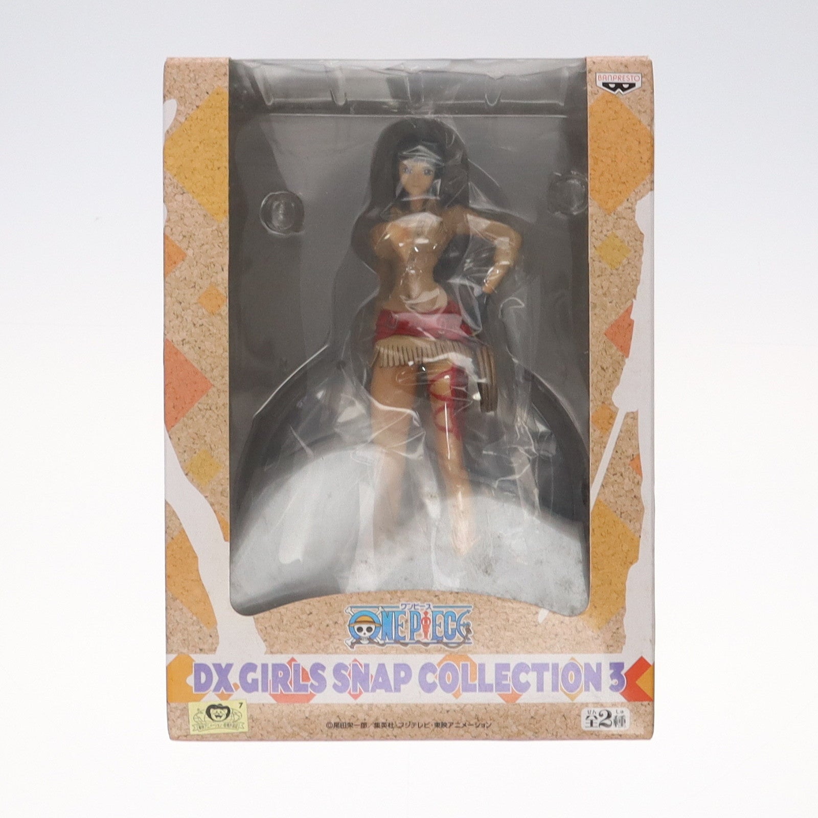 【中古即納】[FIG] ニコ・ロビン ワンピース DX GIRLS SNAP COLLECTION 3 ONE PIECE フィギュア プライズ(47579) バンプレスト(20111223)