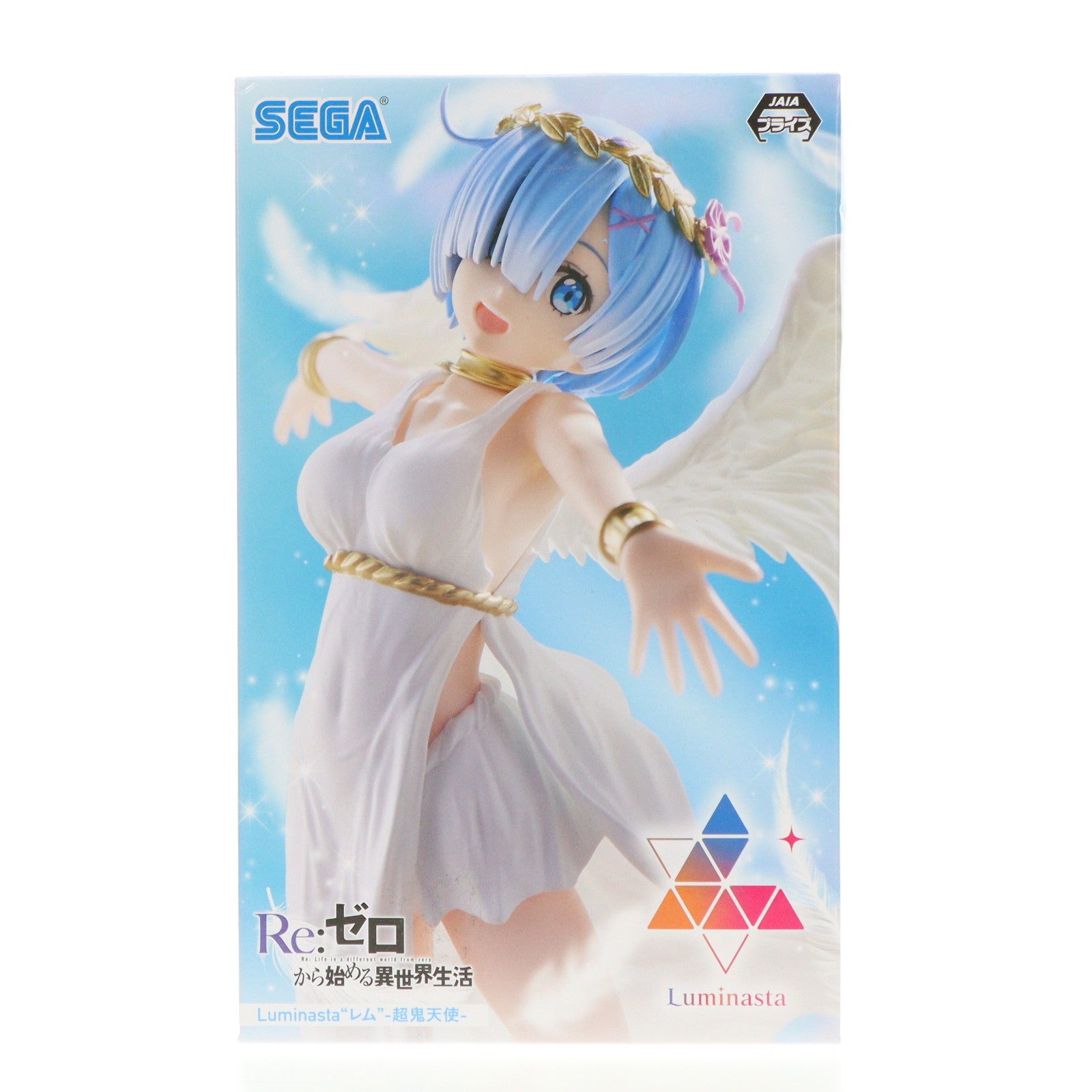 【中古即納】[FIG] レム-超鬼天使- Re:ゼロから始める異世界生活 Luminasta フィギュア プライズ(1065858) セガ(20230220)