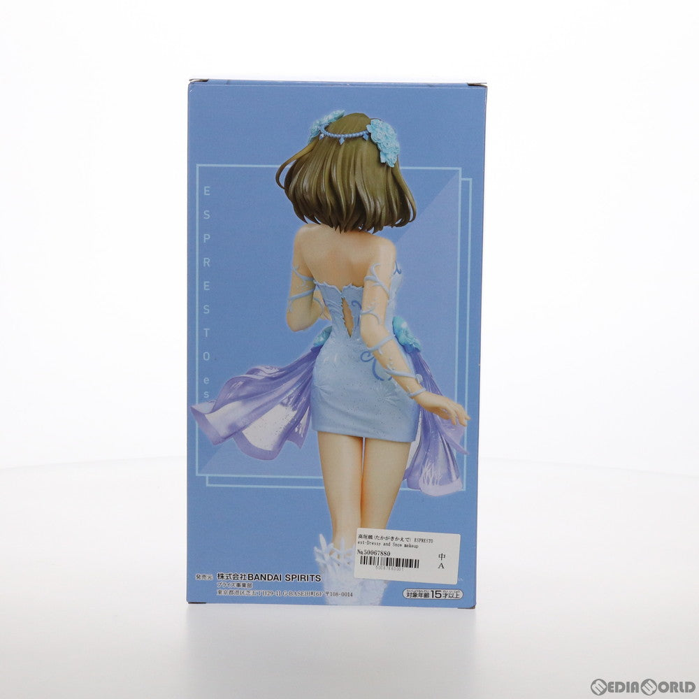 【中古即納】[FIG] 高垣楓(たかがきかえで) ESPRESTO est-Dressy and Snow makeup-高垣楓 アイドルマスター シンデレラガールズ フィギュア プライズ(2555371) バンプレスト(20210731)