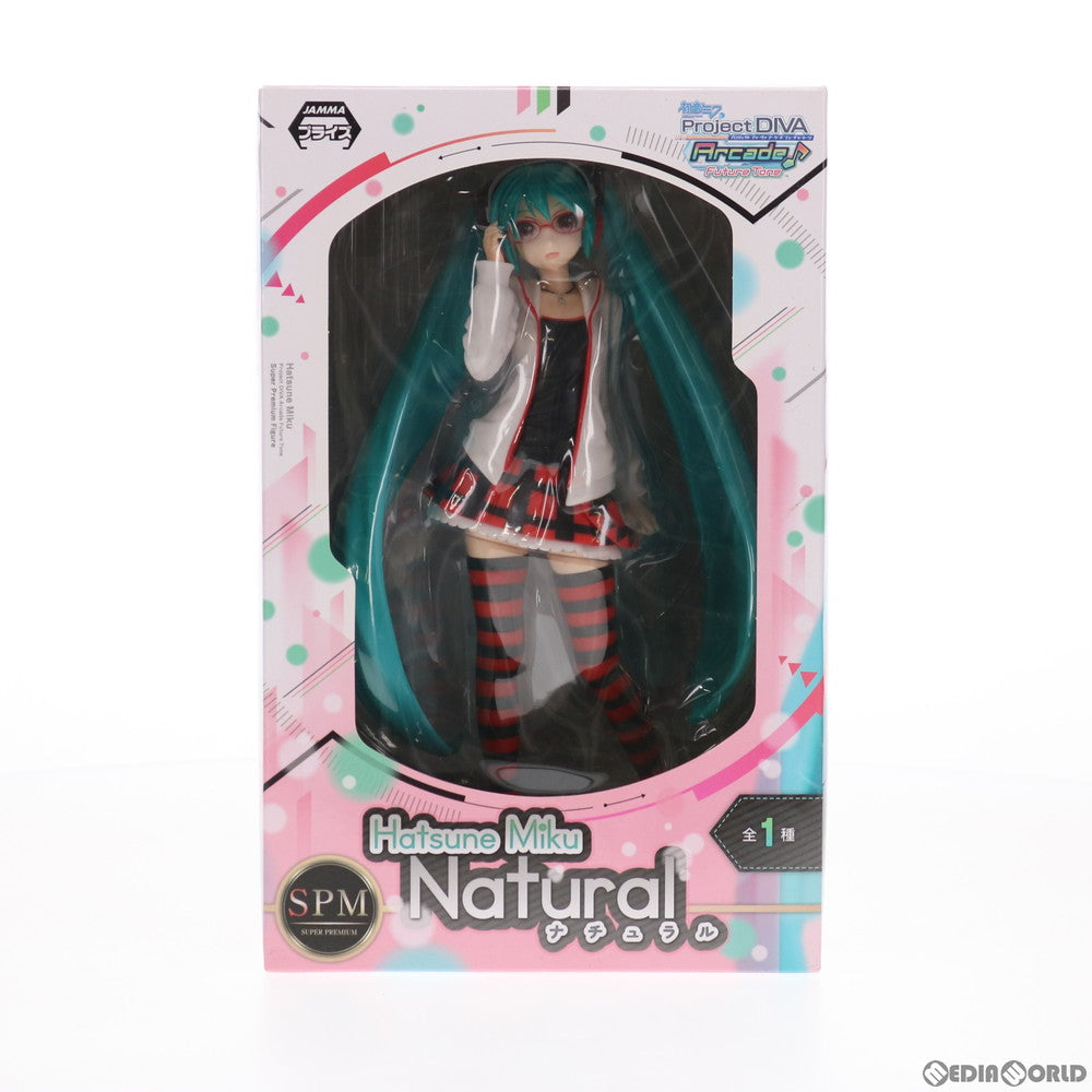 【中古即納】[FIG] 初音ミク ナチュラル 初音ミク Project DIVA Arcade Future Tone スーパープレミアムフィギュア プライズ(1010463) セガ(20150810)