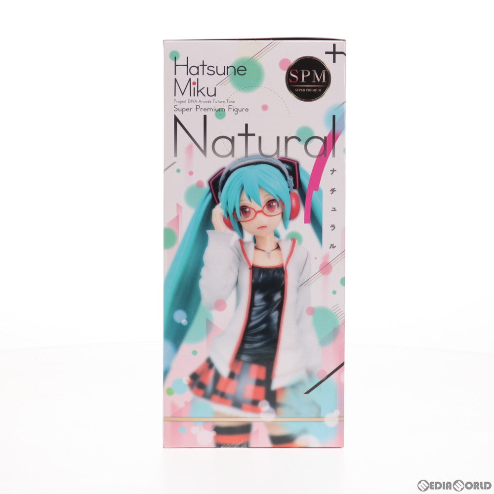 【中古即納】[FIG] 初音ミク ナチュラル 初音ミク Project DIVA Arcade Future Tone スーパープレミアムフィギュア プライズ(1010463) セガ(20150810)