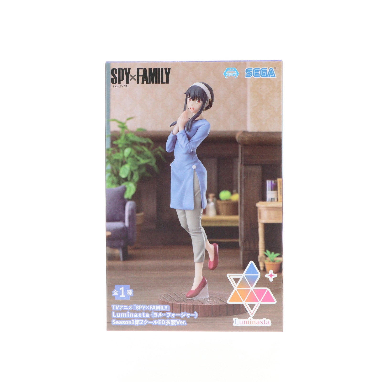 【中古即納】[FIG] ヨル・フォージャー SPY×FAMILY(スパイファミリー) Luminasta(ヨル・フォージャー) Season1第2クールED衣装Ver. フィギュア プライズ(1111503) セガ(20240630)