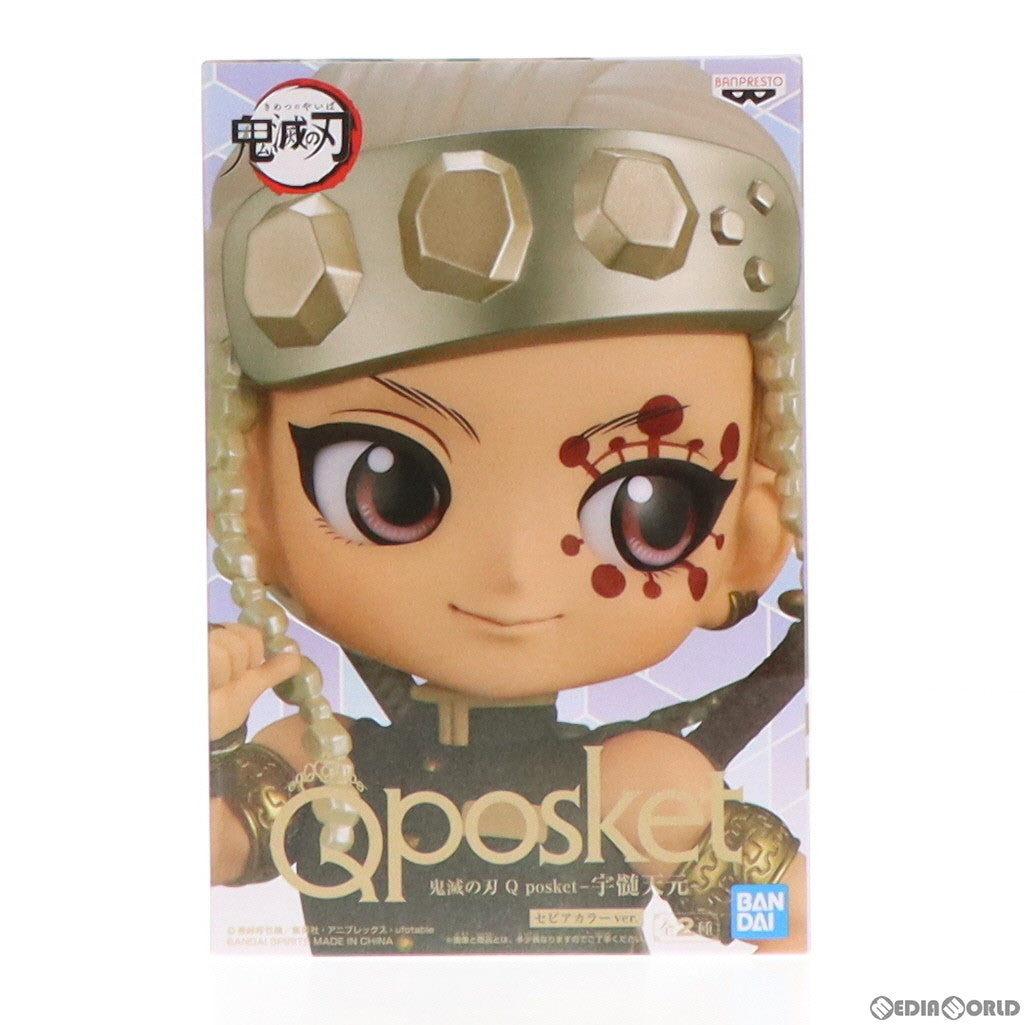 【中古即納】[FIG]宇髄天元(うずいてんげん) B(セピアカラー) 鬼滅の刃 Q posket-宇髄天元- フィギュア プライズ(2569008) バンプレスト(20220131)