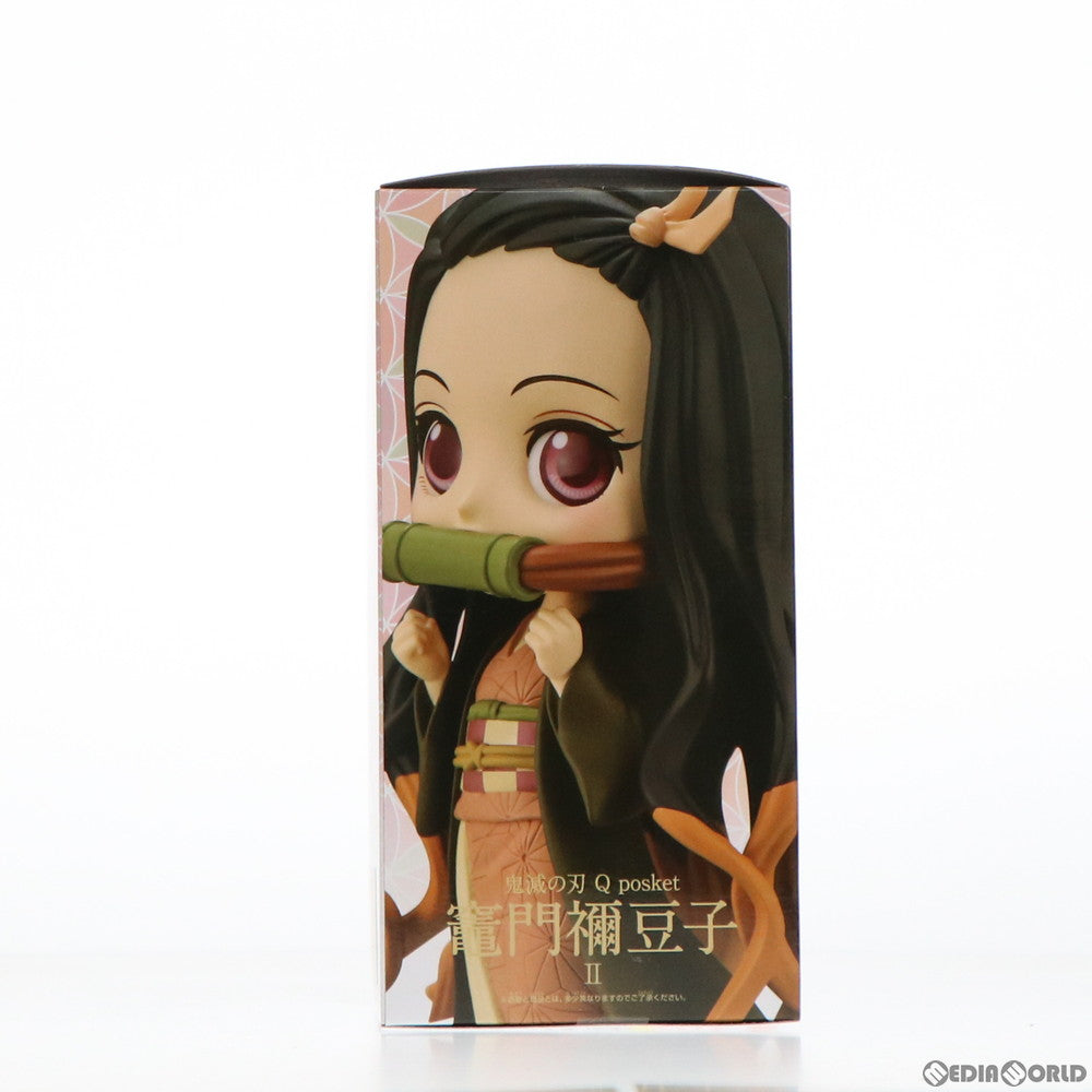 【中古即納】[FIG]竈門禰豆子(かまどねずこ)(Bセピアカラー) 鬼滅の刃 Q posket-竈門禰豆子- II フィギュア プライズ(2569007) バンプレスト(20211231)