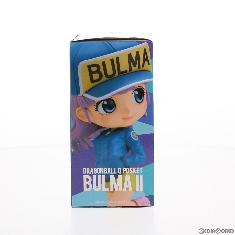 【中古即納】[FIG]ブルマ B(ブルー) ドラゴンボール Q posket-BULMA-II DRAGON BALL フィギュア プライズ(2496300) バンプレスト(20210731)