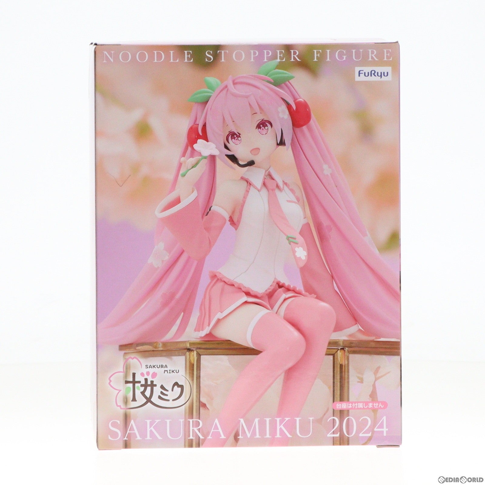 【中古即納】[FIG]桜ミク ぬーどるストッパーフィギュア-桜ミク 2024- キャラクター・ボーカル・シリーズ01 初音ミク  プライズ(AMU-PRZ16238) フリュー(20240210)