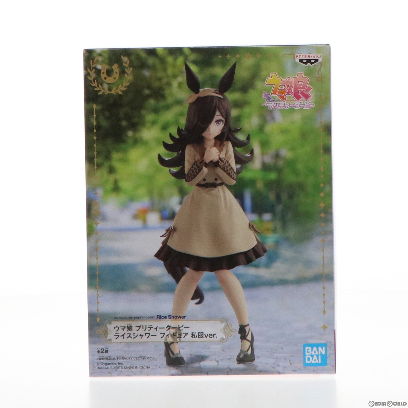 【中古即納】[FIG]ナムコ限定 ライスシャワー(通常Ver.) 私服ver. ウマ娘 プリティーダービー フィギュア プライズ(2594335) バンプレスト(20220527)