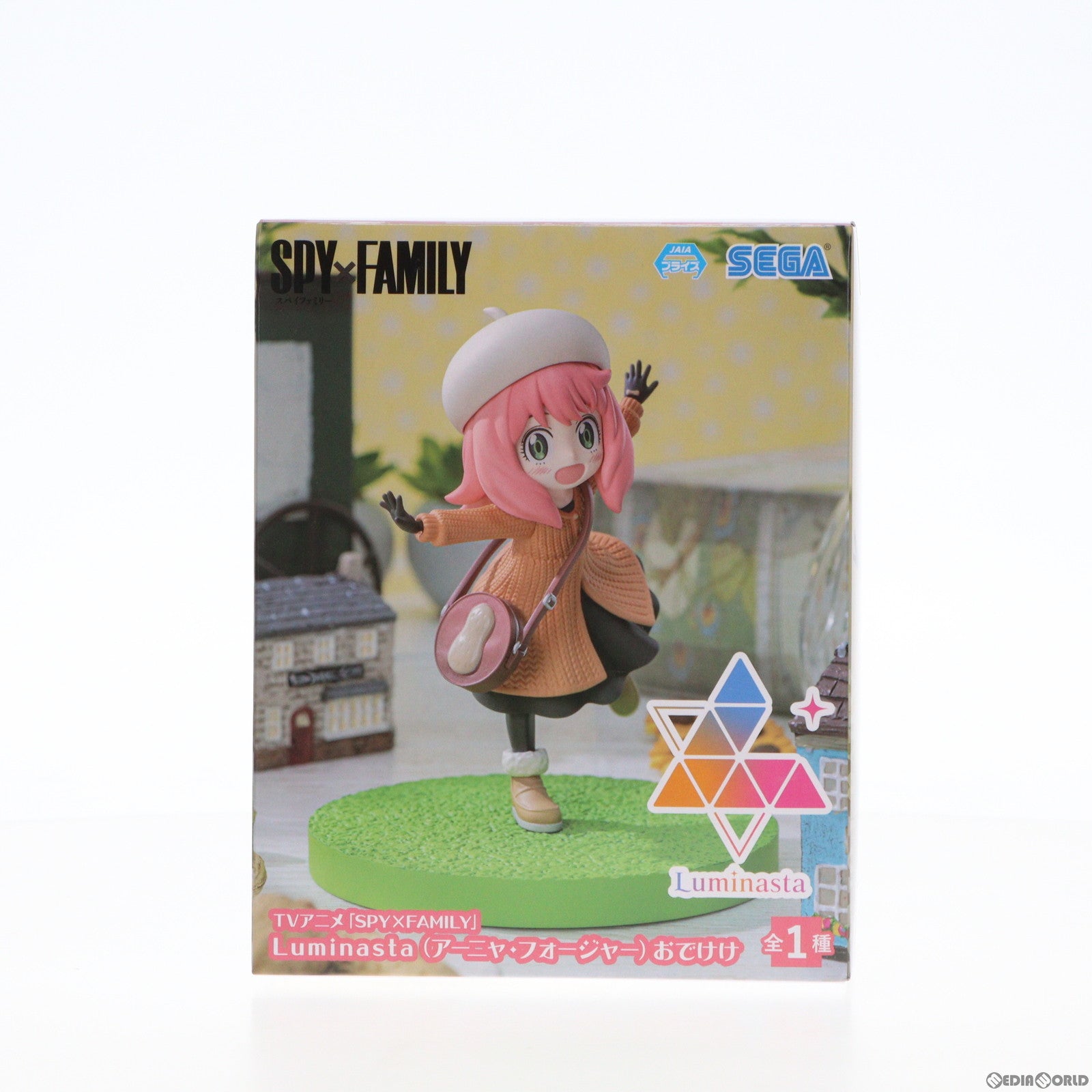 【中古即納】[FIG] アーニャ・フォージャー SPY×FAMILY(スパイファミリー) Luminasta(アーニャ・フォージャー) おでけけ フィギュア プライズ(1105103) セガ(20231120)