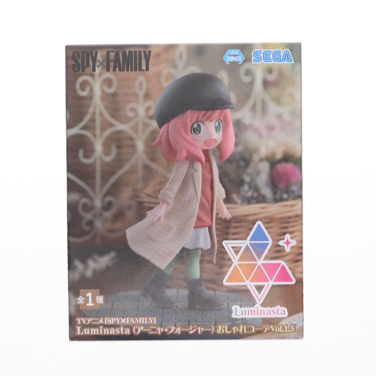 【中古即納】[FIG] アーニャ・フォージャー SPY×FAMILY(スパイファミリー) Luminasta(アーニャ・フォージャー) おしゃれコーデVol.1.5 フィギュア プライズ(1112022) セガ(20240731)