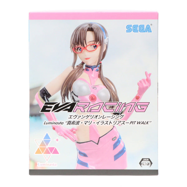 【中古即納】[FIG]真希波・マリ・イラストリアス エヴァンゲリオンレーシング Luminasta『真希波・マリ・イラストリアスーPIT WALK』  フィギュア プライズ(1104407) セガ