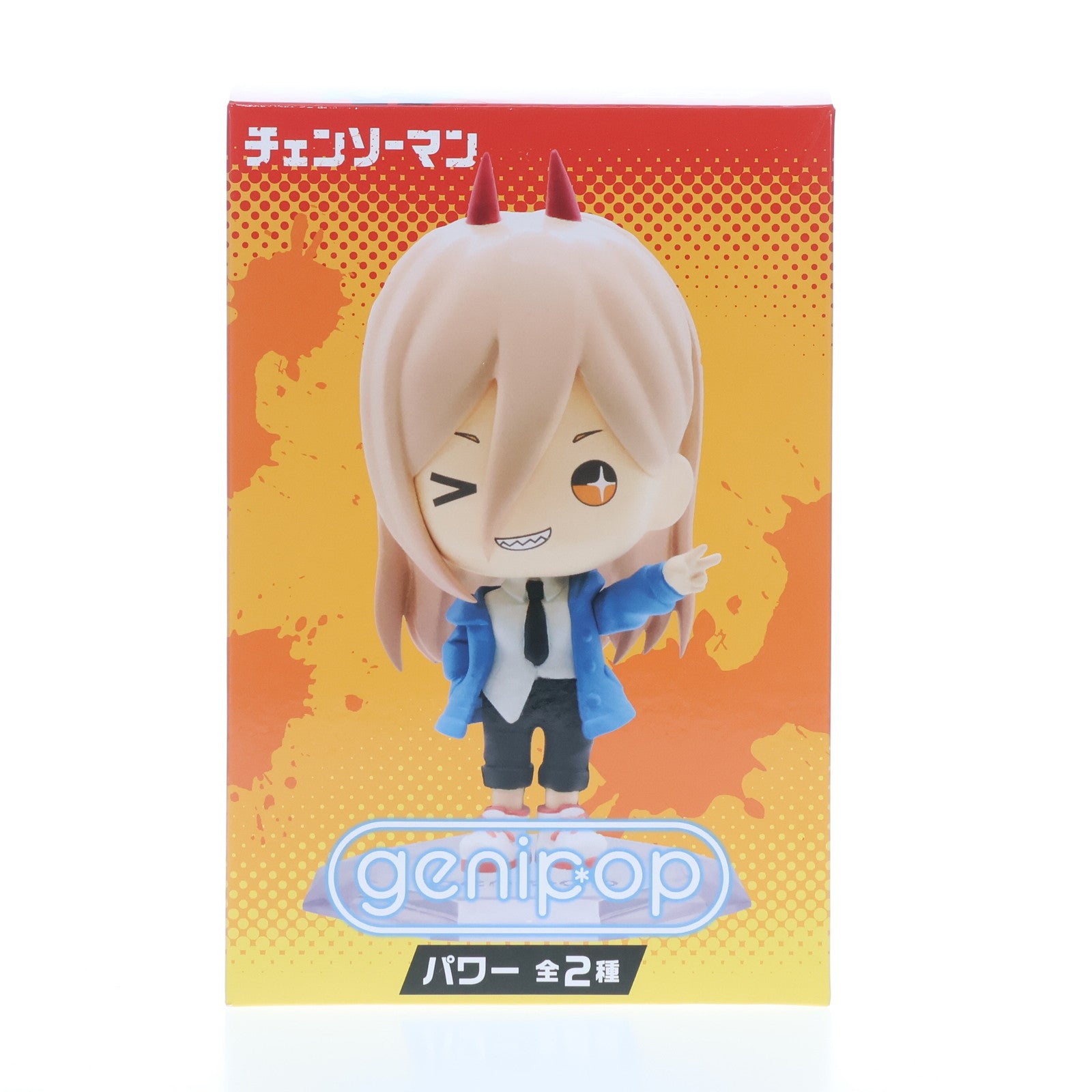 【中古即納】[FIG] genipop パワー ウインク ver. チェンソーマン フィギュア プライズ ブシロードクリエイティブ(20240731)