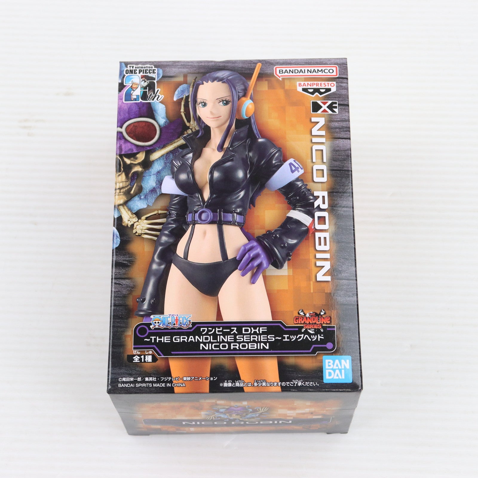 【中古即納】[FIG] ニコ・ロビン ワンピース DXF〜THE GRANDLINE SERIES〜エッグヘッド NICO ROBIN ONE PIECE フィギュア プライズ(2694521) バンプレスト(20240910)