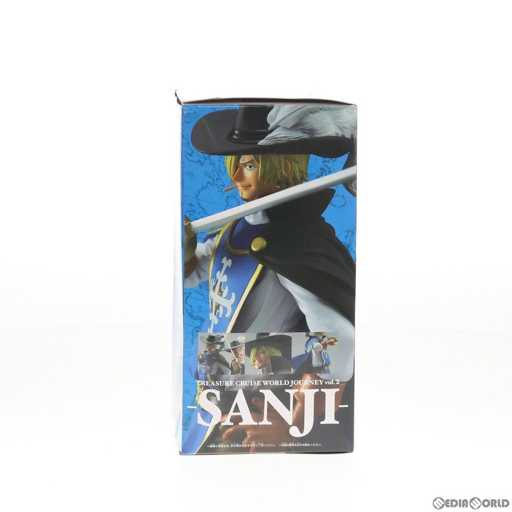 【中古即納】[FIG]サンジ ワンピース TREASURE CRUISE WORLD JOURNEY vol.2-SANJI- ONE PIECE フィギュア プライズ(39410) バンプレスト(20190620)