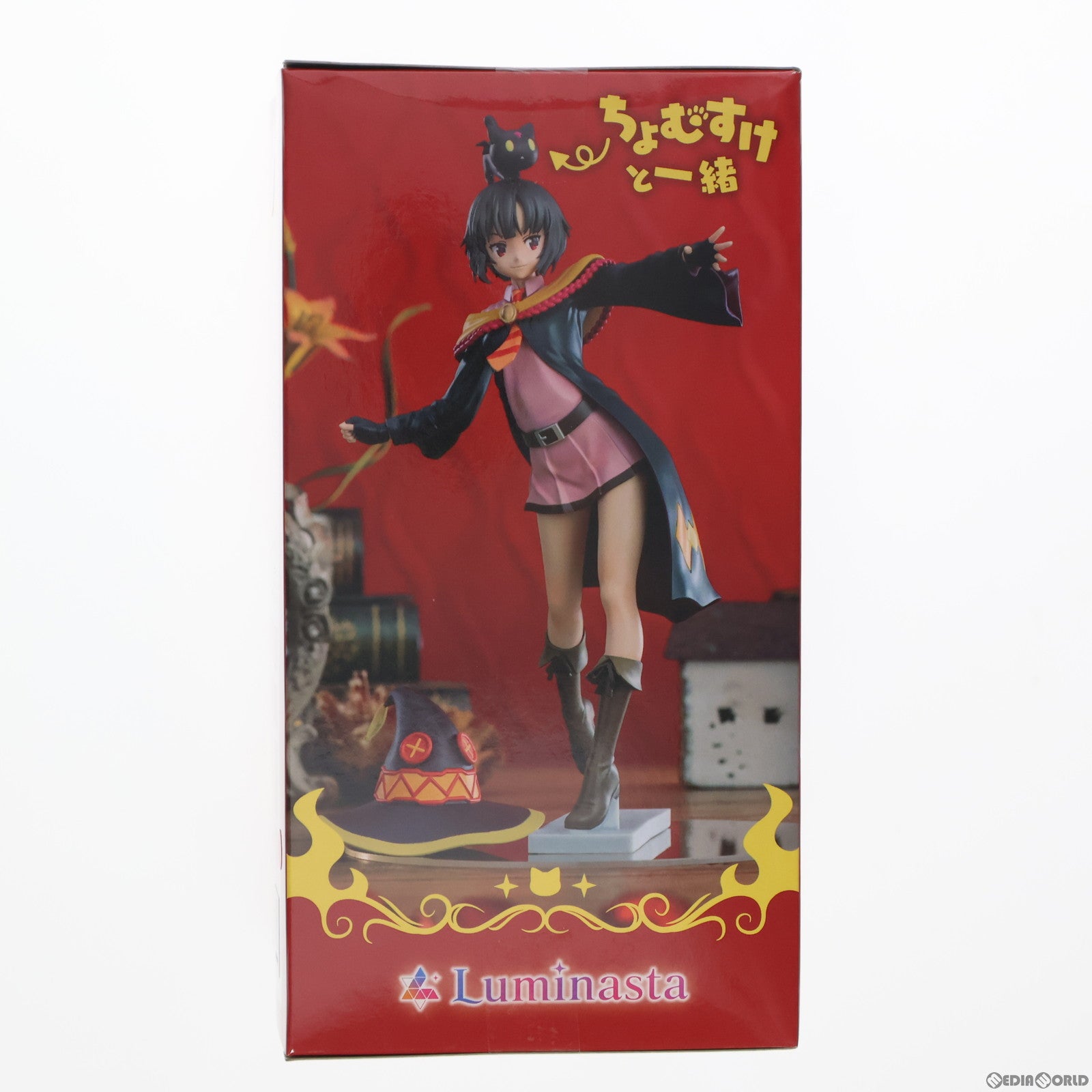 【中古即納】[FIG] めぐみん この素晴らしい世界に爆焔を! Luminasta『めぐみん』〜ちょむすけと一緒〜 フィギュア プライズ(1110799) セガ(20240430)