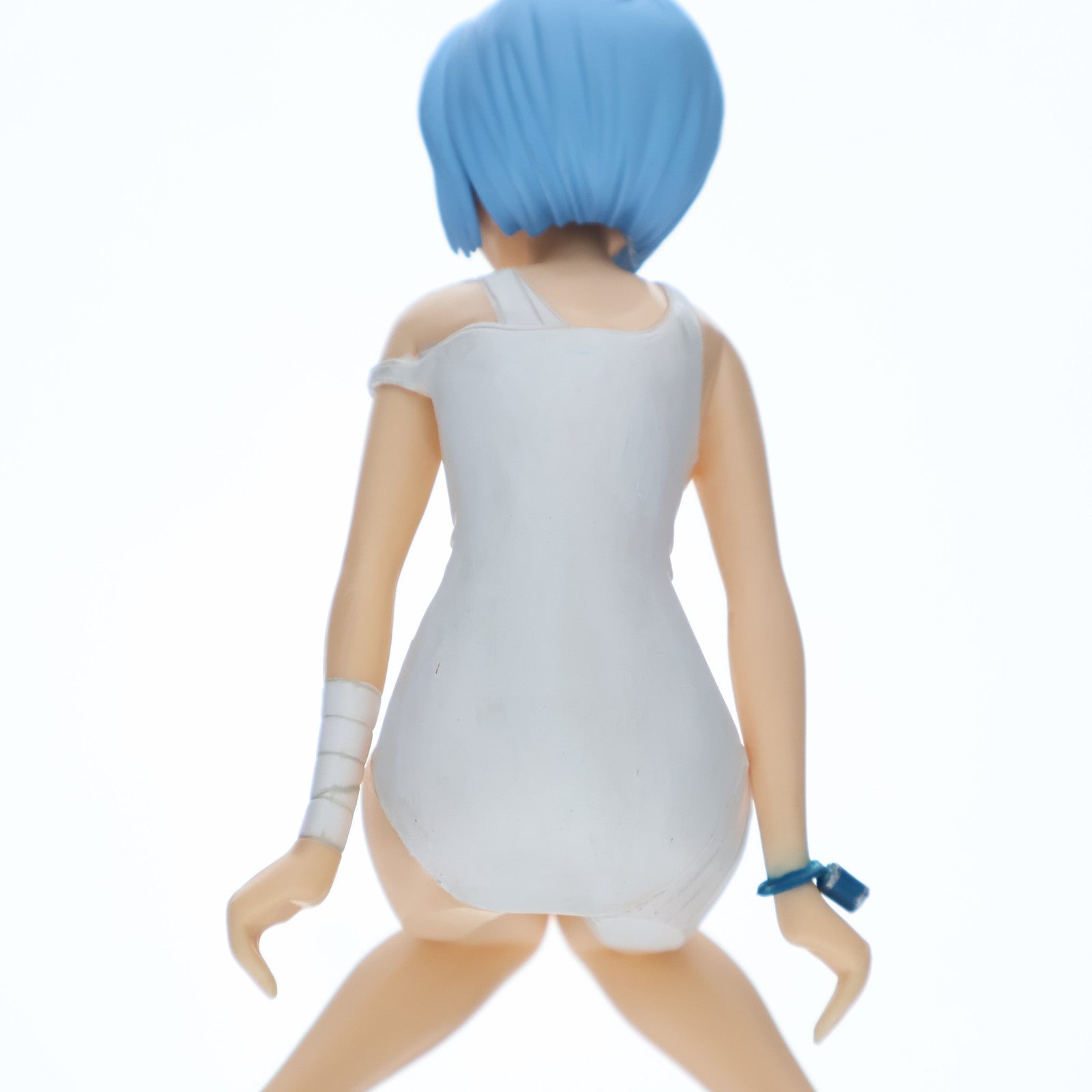 【中古即納】[FIG] 綾波レイ 水着白Ver. 新世紀エヴァンゲリオン エクストラスクール水着フィギュアVer.2 プライズ(13954) セガ(20080531)