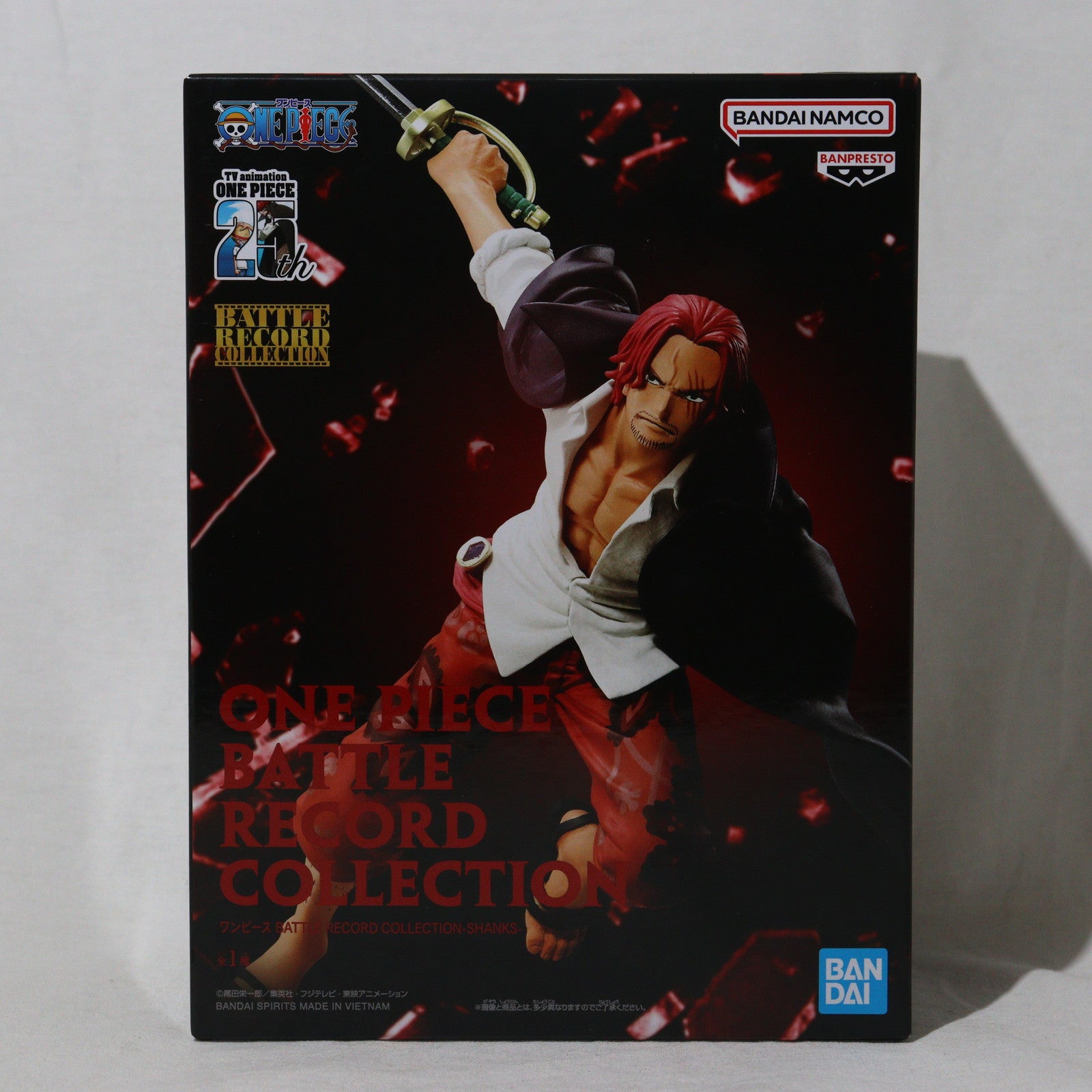 【中古即納】[FIG]シャンクス ワンピース BATTLE RECORD COLLECTION-SHANKS- ONE PIECE フィギュア プライズ(2712789) バンプレスト(20240810)