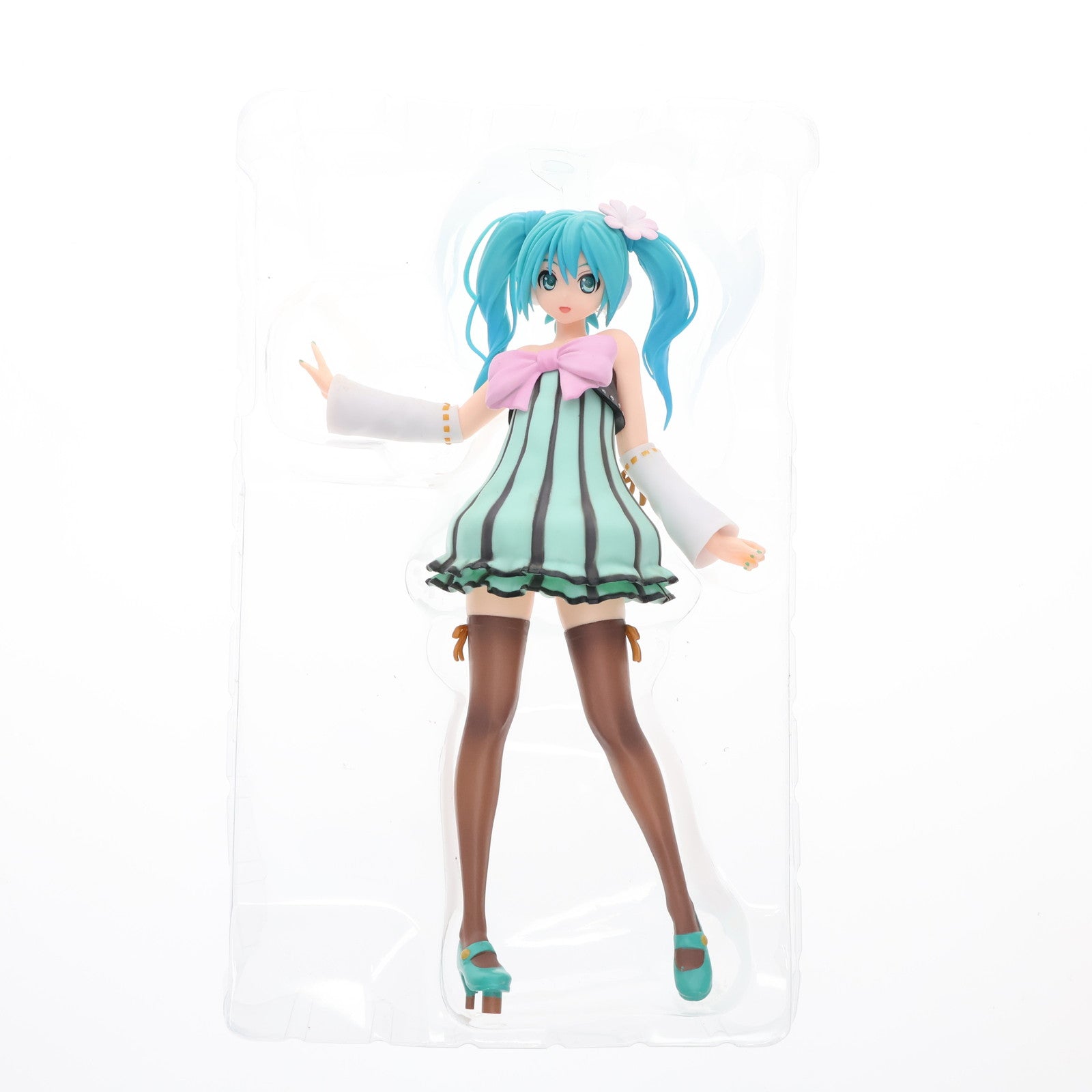 【中古即納】[FIG] 初音ミク カラフルドロップ 初音ミク Project DIVA Arcade Future Tone スーパープレミアムフィギュア プライズ(1011819) セガ(20160331)