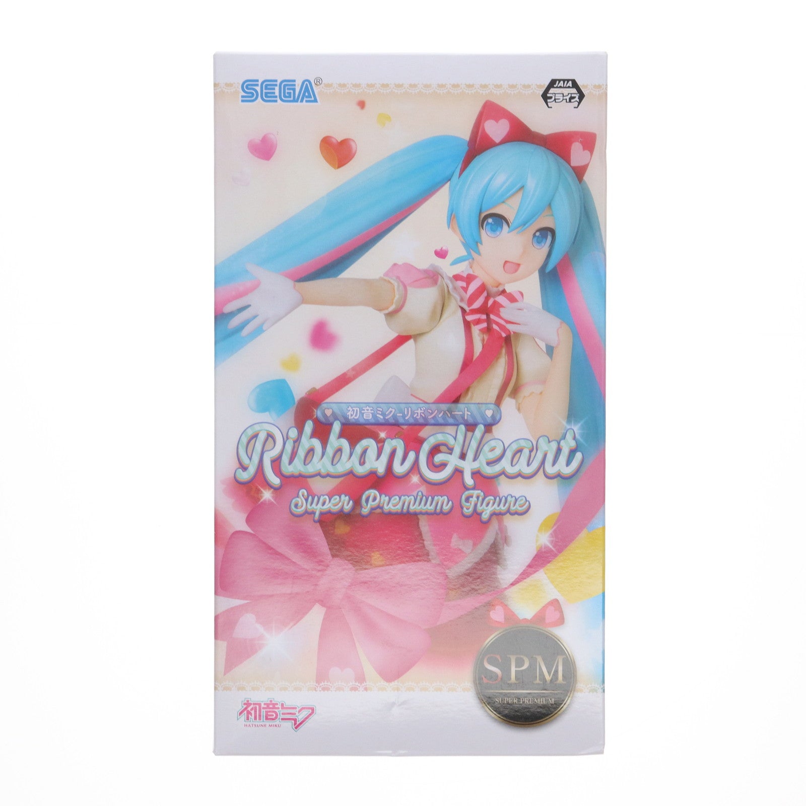 【中古即納】[FIG] 初音ミク・リボンハート キャラクター・ボーカル・シリーズ01 初音ミク スーパープレミアムフィギュア プライズ(1037752) セガ(20200131)