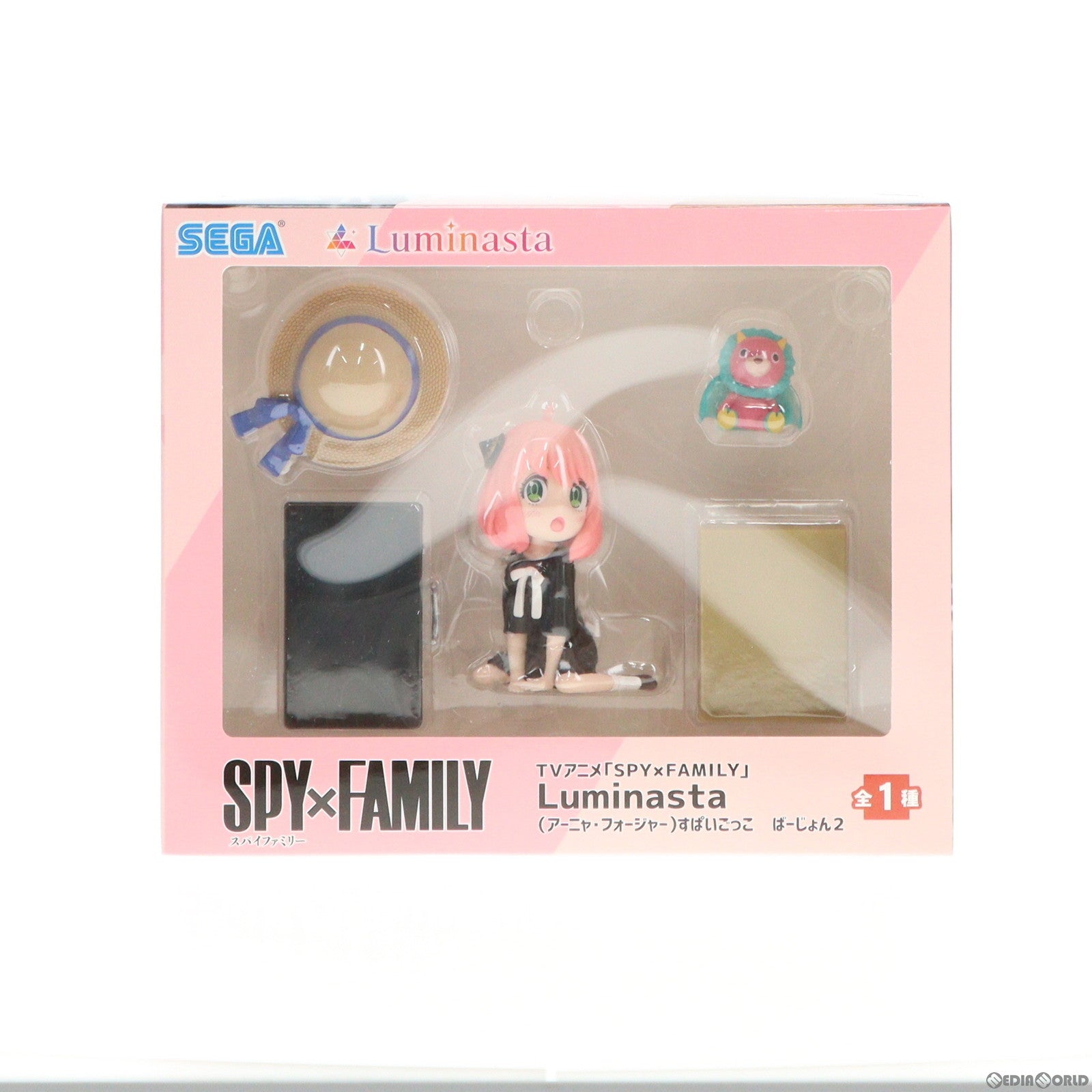 【中古即納】[FIG] アーニャ・フォージャー SPY×FAMILY(スパイファミリー) Luminasta(アーニャ・フォージャー) すぱいごっこ ばーじょん2 フィギュア プライズ(1107716) セガ(20240228)