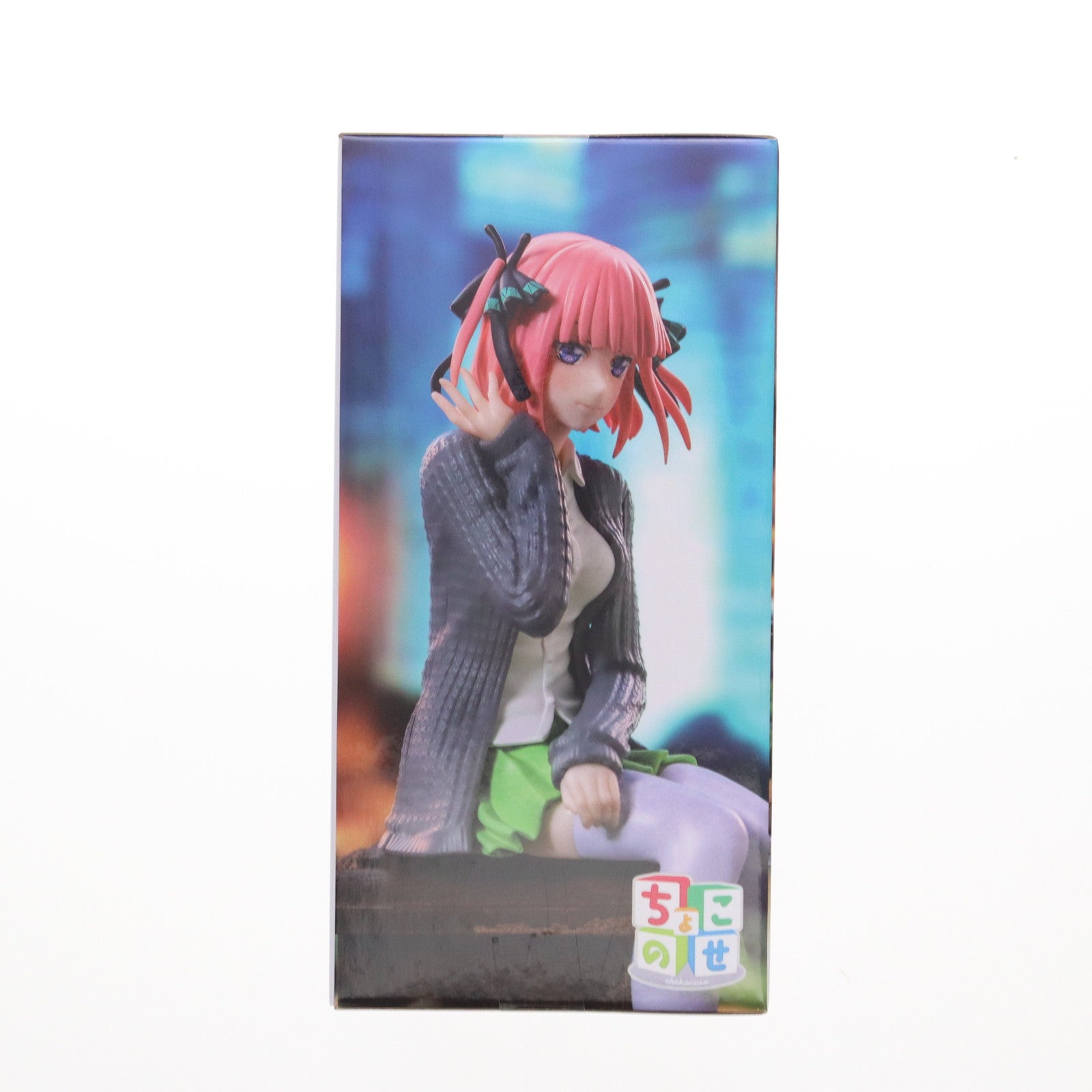 【中古即納】[FIG]中野二乃(なかのにの) 五等分の花嫁∽ ちょこのせプレミアムフィギュア『中野二乃』 プライズ(1111477) セガ(20240630)