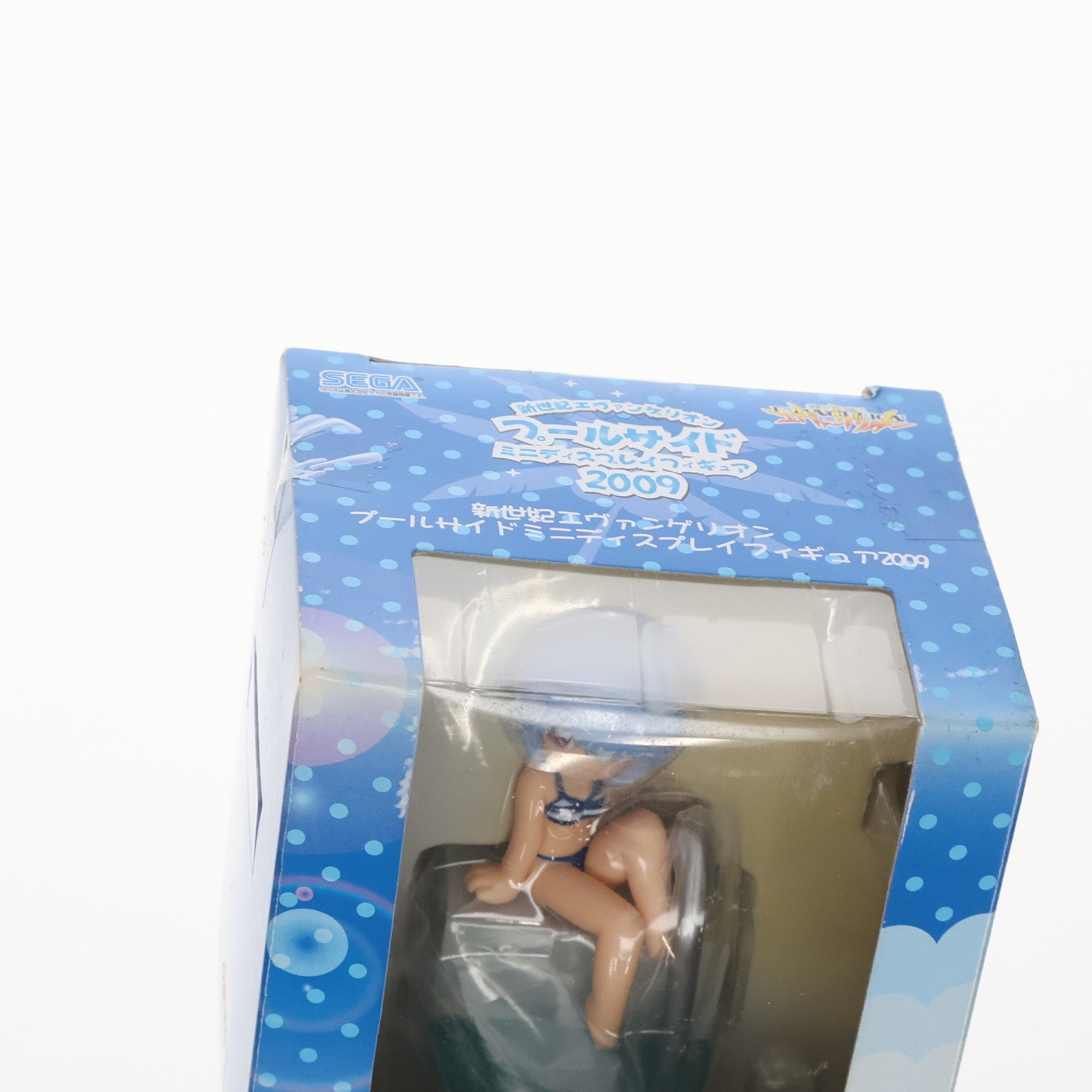 【中古即納】[FIG] 綾波レイ 新世紀エヴァンゲリオン プールサイドミニディスプレイフィギュア2009 プライズ セガ(19991231)