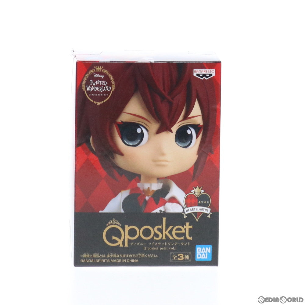 中古即納】[FIG]リドル・ローズハート Q posket petit vol.1 ディズニー ツイステッドワンダーランド フィギュア  プライズ(82740) バンプレスト