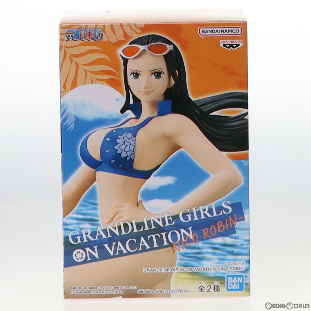 【中古即納】[FIG] ニコ・ロビン A(水着ブルー) ワンピース GRANDLINE GIRLS ON VACATION-NICO ROBIN- ONE PIECE フィギュア プライズ(2621652) バンプレスト(20221120)