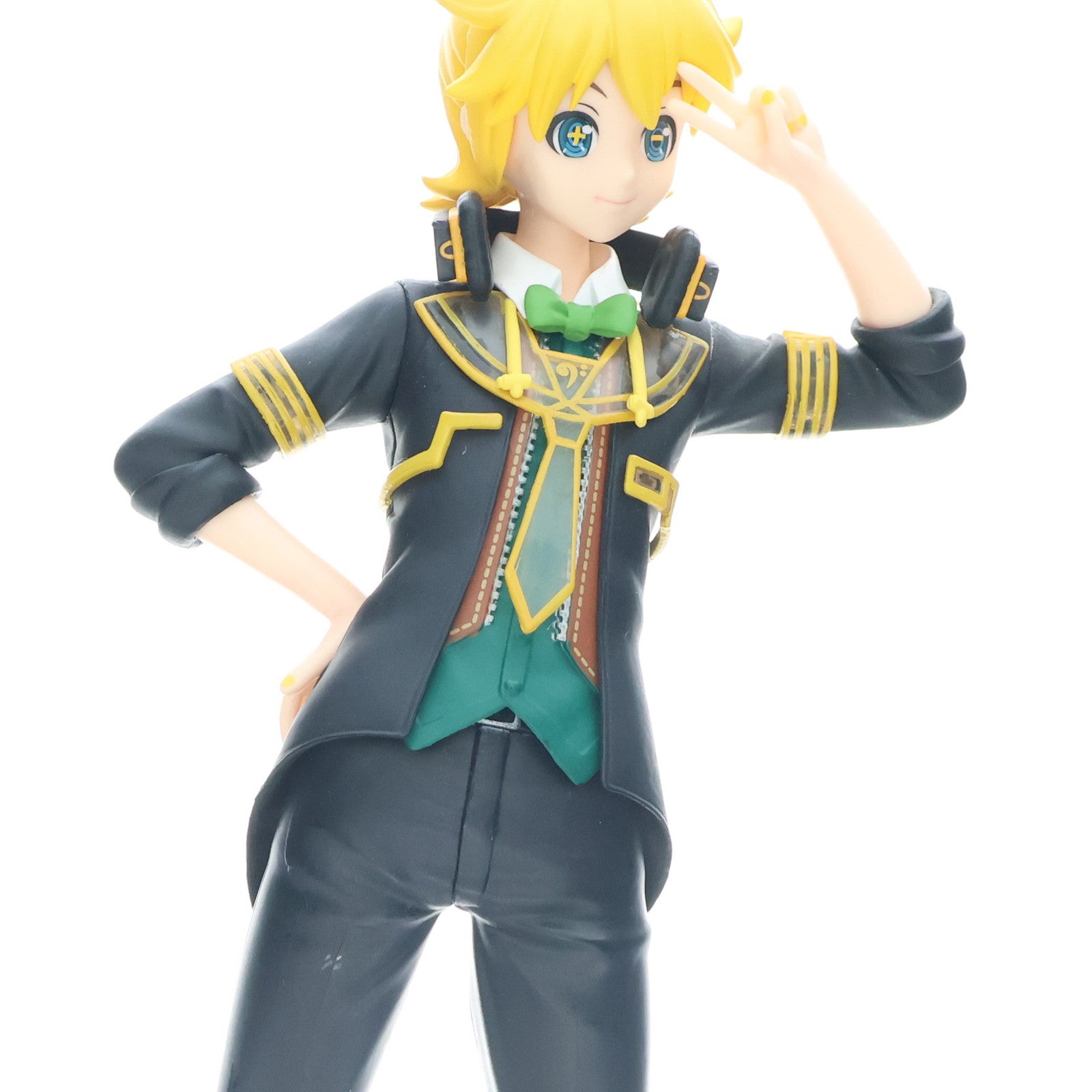 【中古即納】[FIG]鏡音レン(かがみねれん) レシーバー 初音ミク Project DIVA Arcade Future Tone スーパープレミアムフィギュア プライズ(1012763) セガ(20160510)