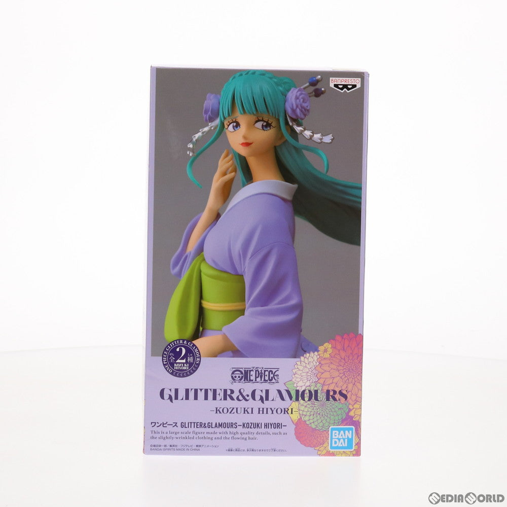 【中古即納】[FIG] 光月日和(こうづきひより) (パープル) ワンピース GLITTER GLAMOURS -KOZUKI HIYORI- ONE PIECE プライズ(82820) バンプレスト(20210331)