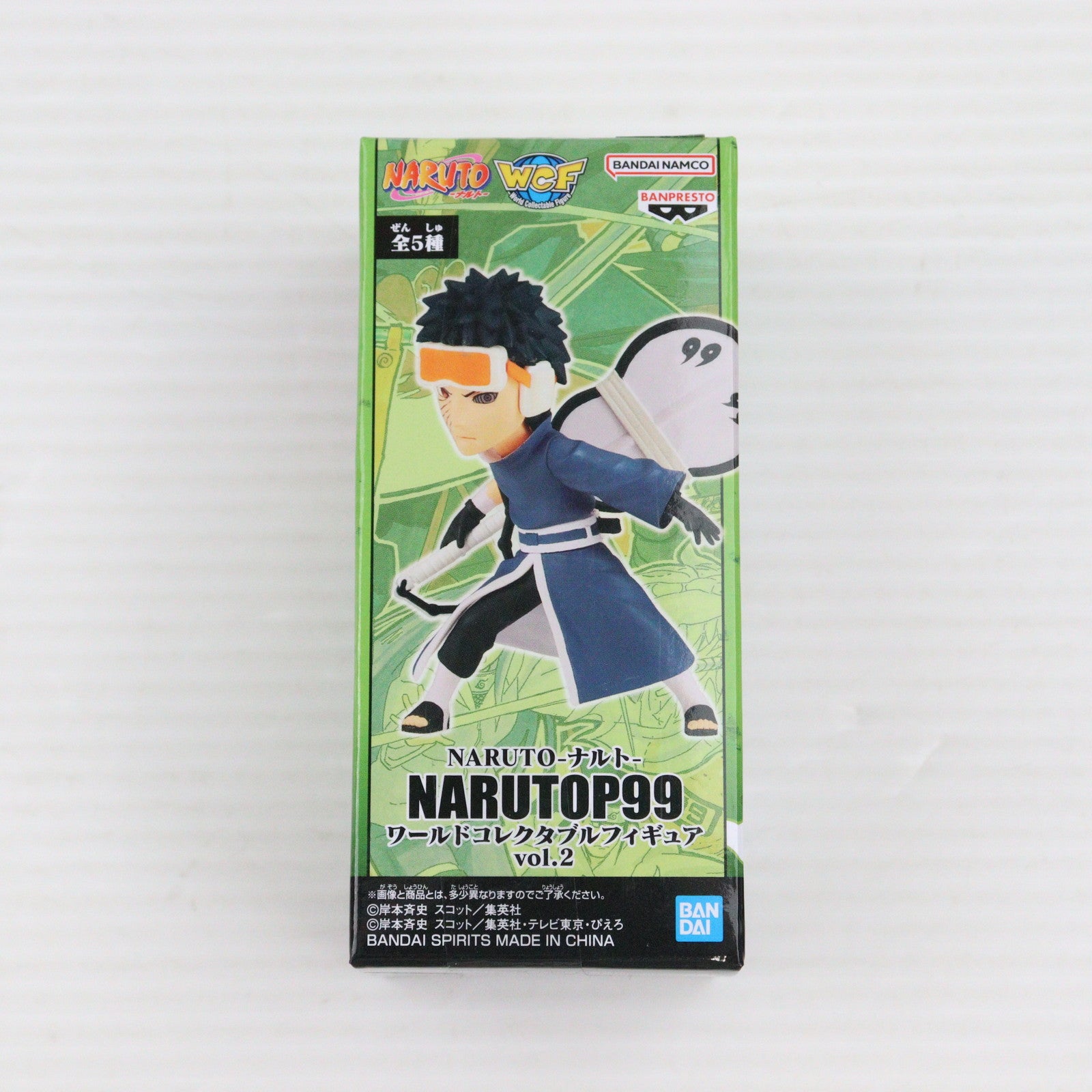 【中古即納】[FIG] うちはオビト NARUTO-ナルト- NARUTOP99 ワールドコレクタブルフィギュアvol.2 プライズ(2690111) バンプレスト(20231231)