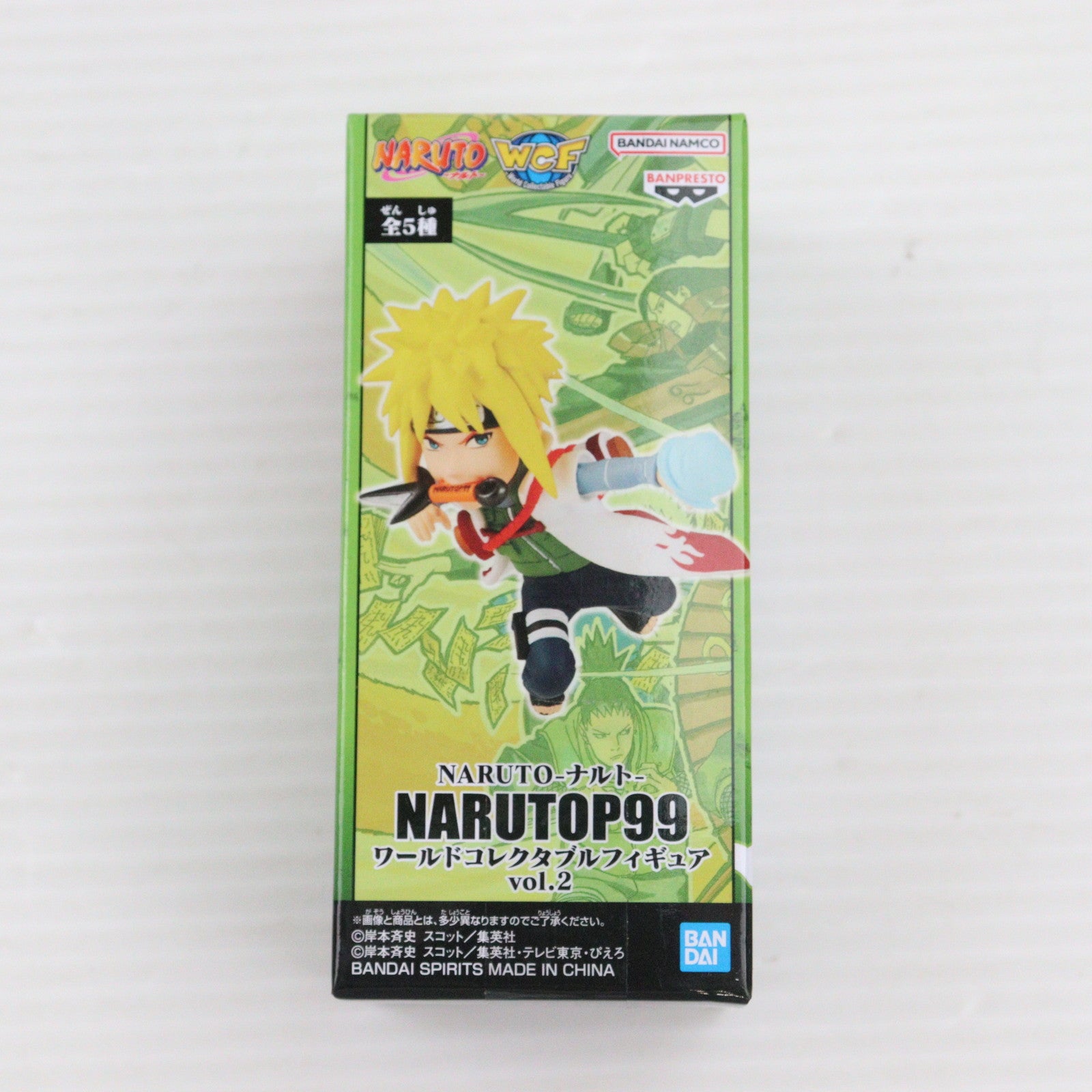 【中古即納】[FIG] 波風ミナト(なみかぜみなと) NARUTO-ナルト- NARUTOP99 ワールドコレクタブルフィギュアvol.2 プライズ(2690111) バンプレスト(20231231)