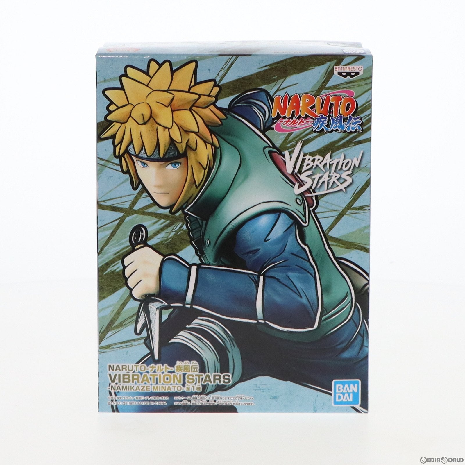 【中古即納】[FIG] 波風ミナト(なみかぜみなと) NARUTO-ナルト- 疾風伝 VIBRATION STARS-NAMIKAZE MINATO- フィギュア プライズ(2582995) バンプレスト(20220331)