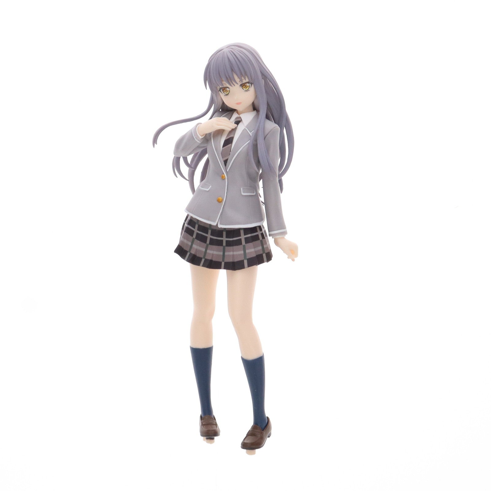 【中古即納】[FIG] 湊友希那(みなとゆきな) BanG Dream!(バンドリ!) ガールズバンドパーティ! プレミアムフィギュア School☆Days プライズ(1030955) セガ(20190420)