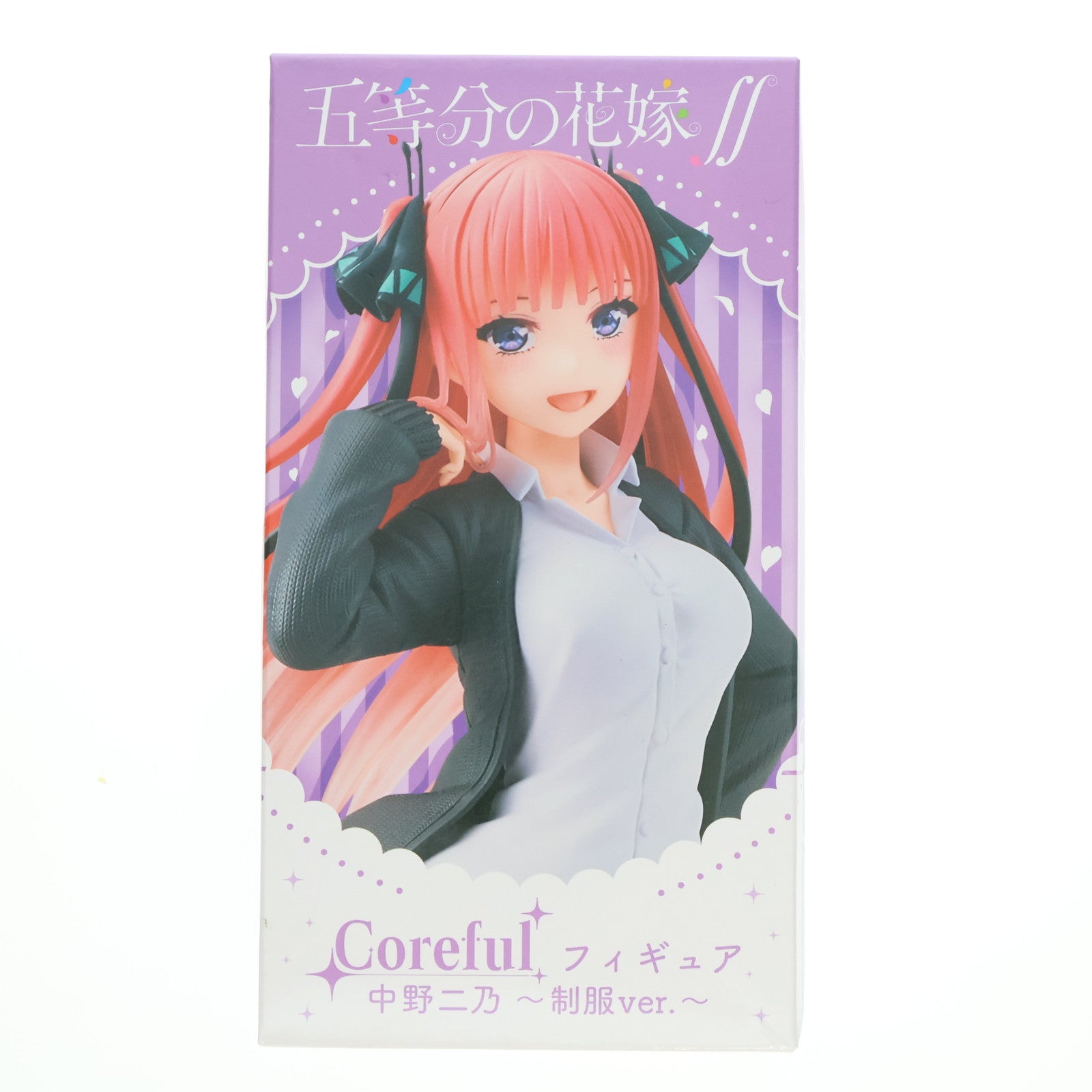 【中古即納】[FIG]中野二乃(なかのにの) 五等分の花嫁∬ Coreful フィギュア 中野二乃～制服ver.～ プライズ(451338600) タイトー(20210930)