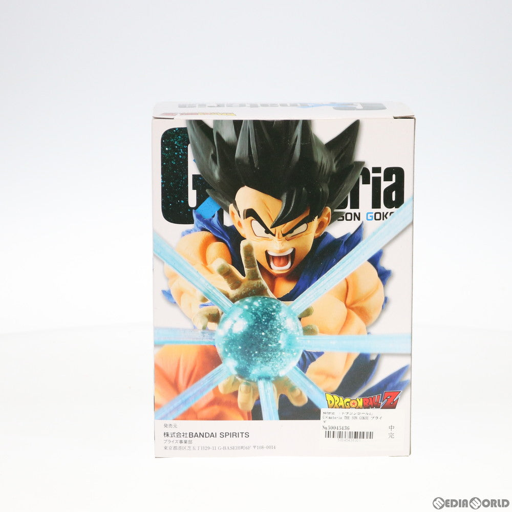 【中古即納】[FIG]孫悟空 ドラゴンボールZ G×materia THE SON GOKOU DRAGON BALL フィギュア プライズ(39654) バンプレスト(20190930)